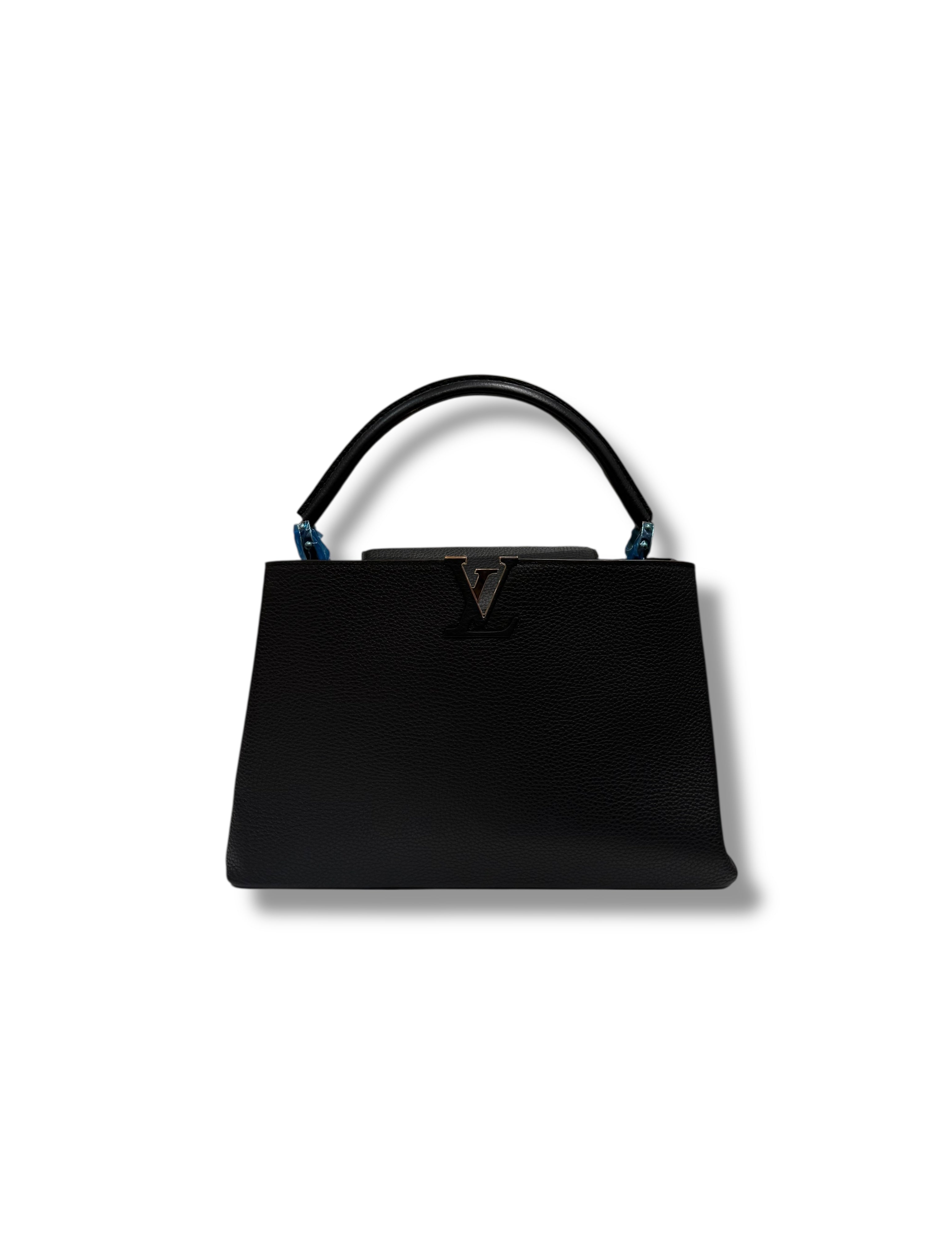 Louis Vuitton - Sac Capucines noir GM