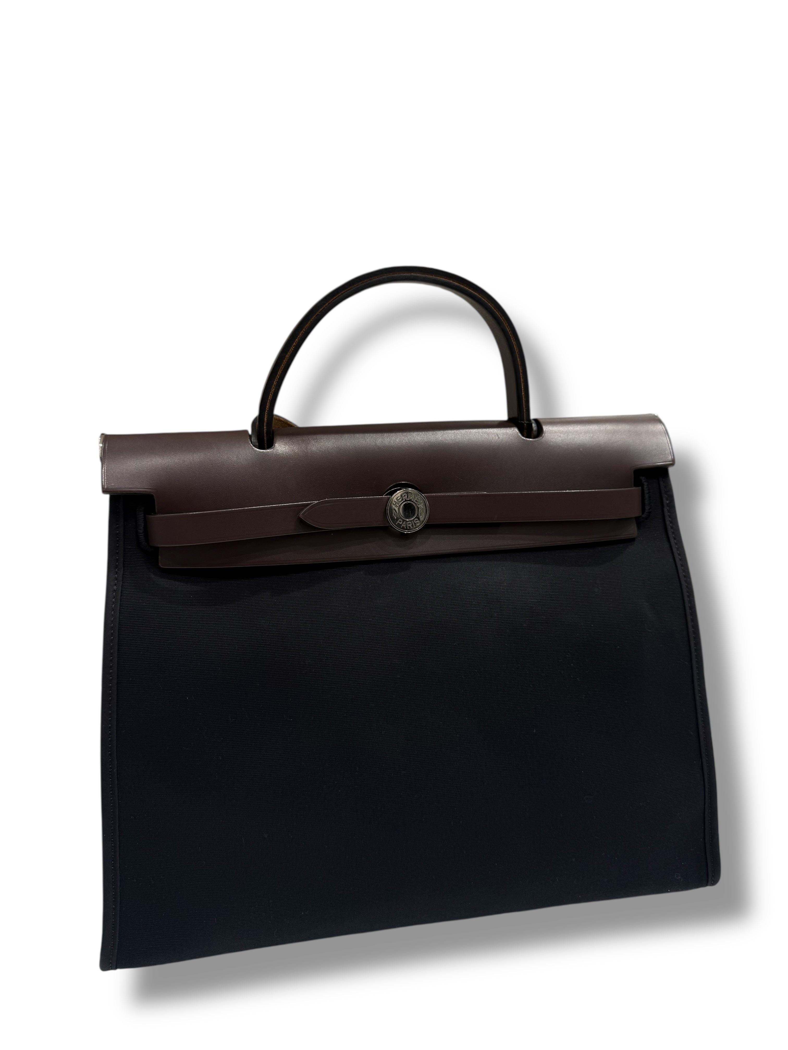 Hermès - Sac Herbag 31 Noir & Ébène