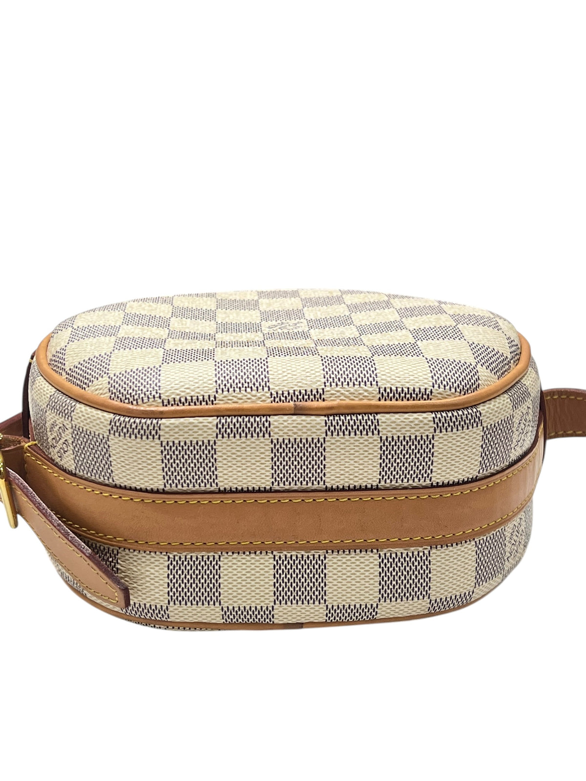 Louis Vuitton - sac boîte à chapeaux toile damier azur