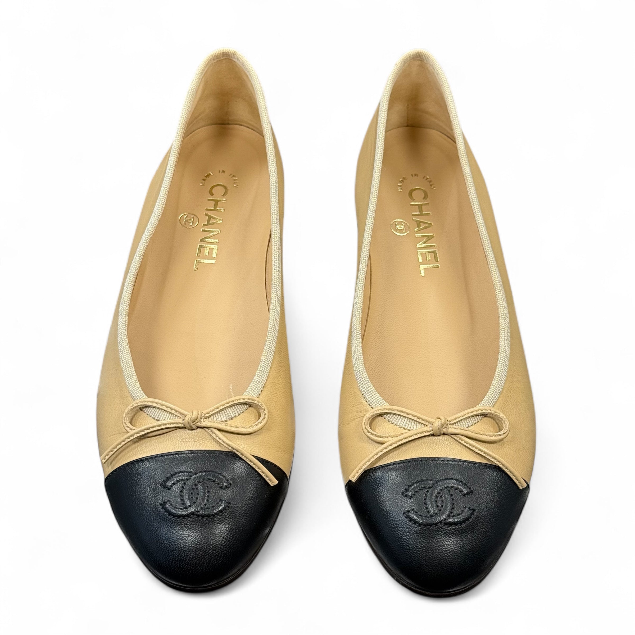 Chanel - Ballerines T.39,5