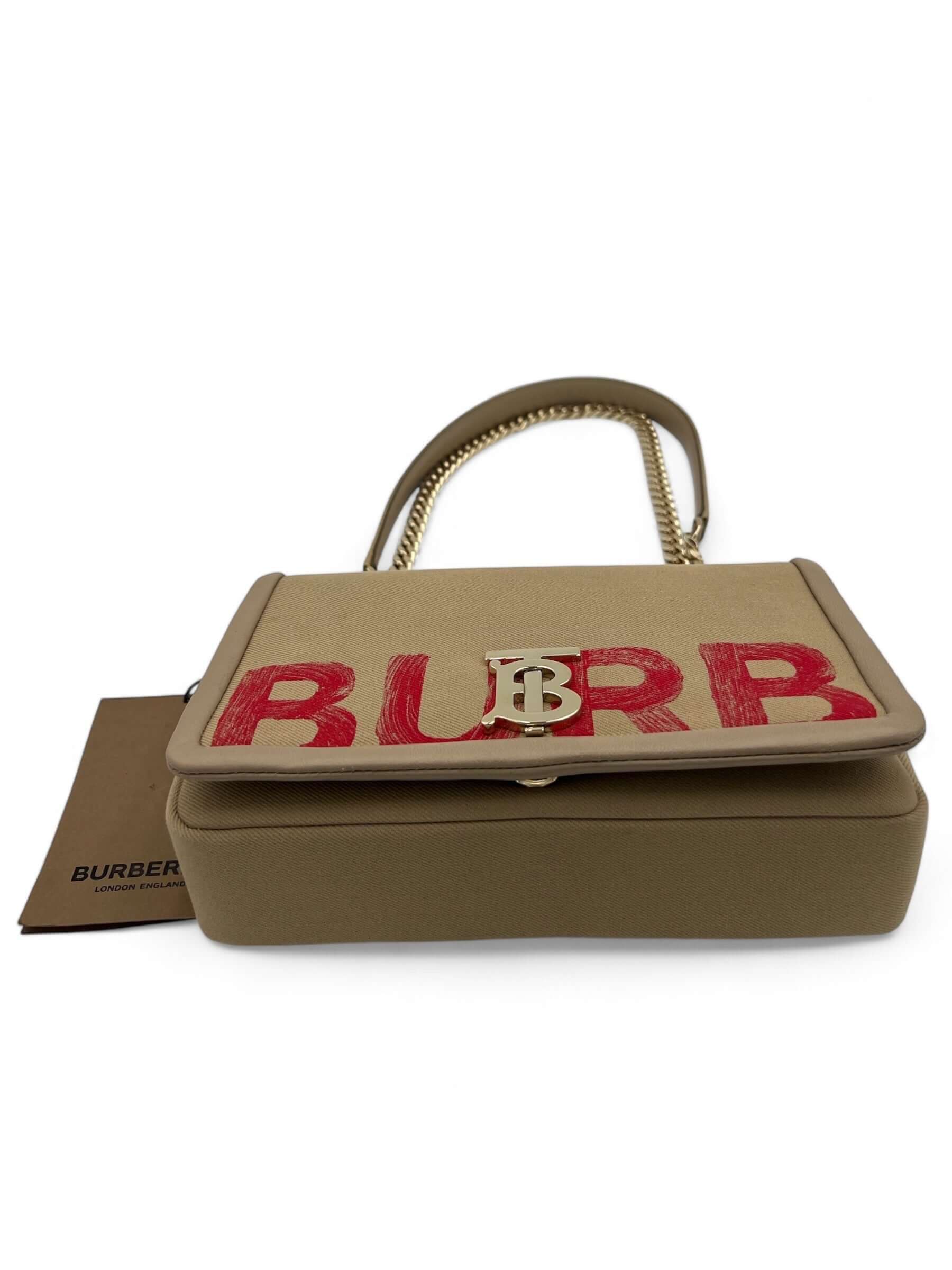 Burberry - Borsa Lola Honey Red