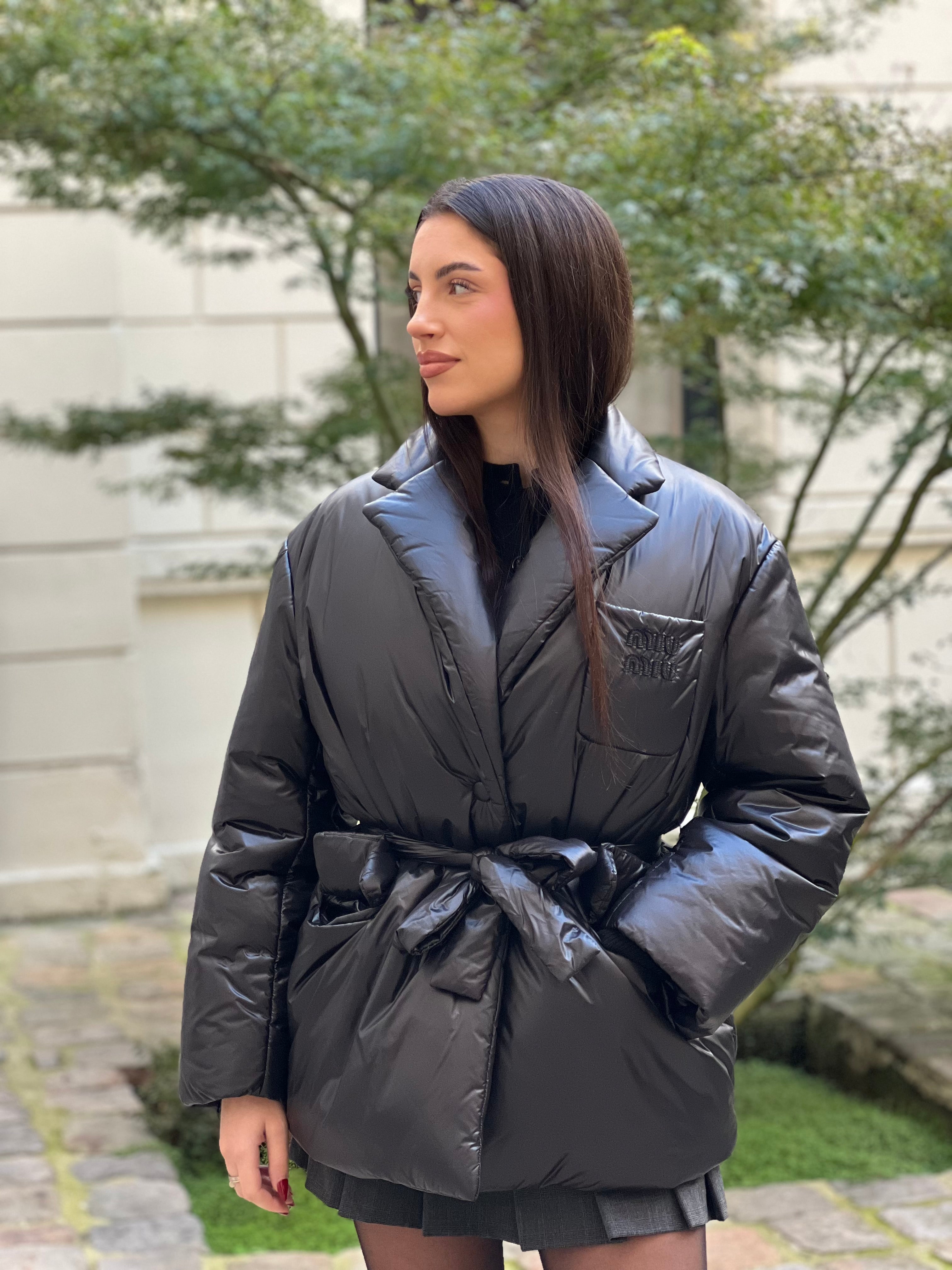 Miu Miu - Doudoune en nylon TM