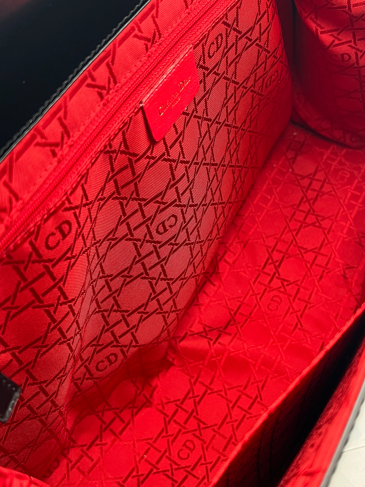 Dior - Glazed leather bag