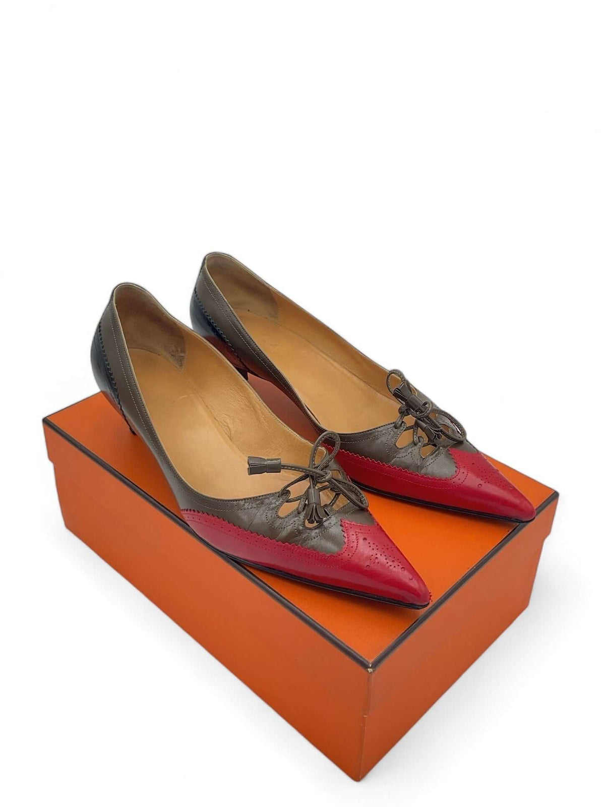 Hermès - Décolleté mini T38