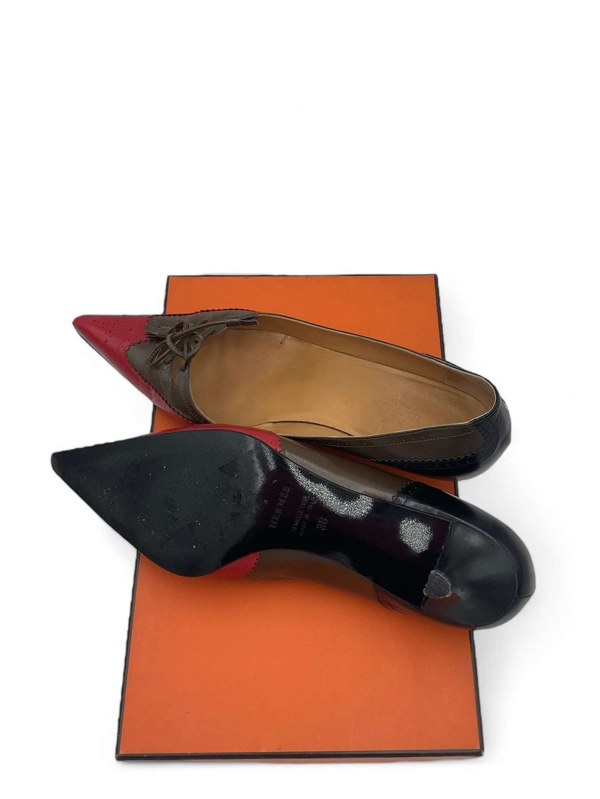 Hermès - Décolleté mini T38