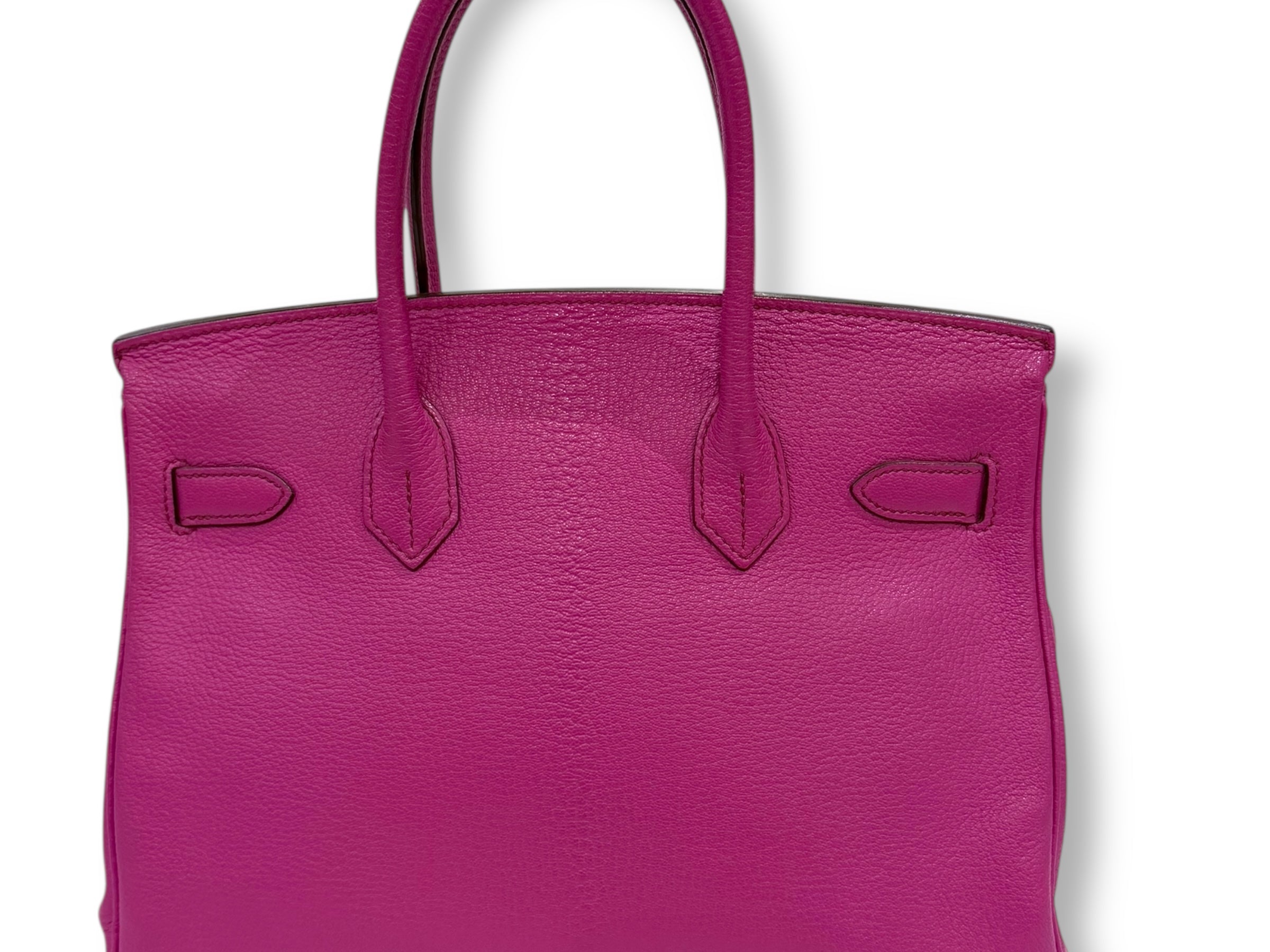 Hermès - Sac Birkin 30 Rose Extrême