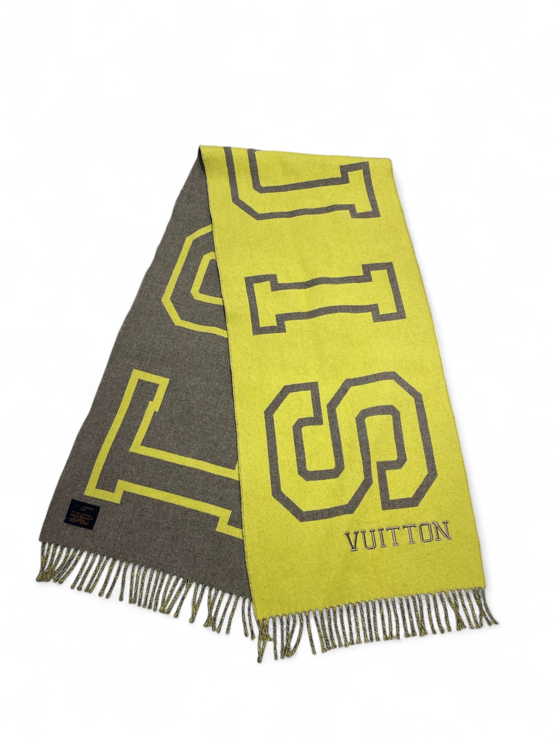 루이 비통 - 이중 색상 스카프