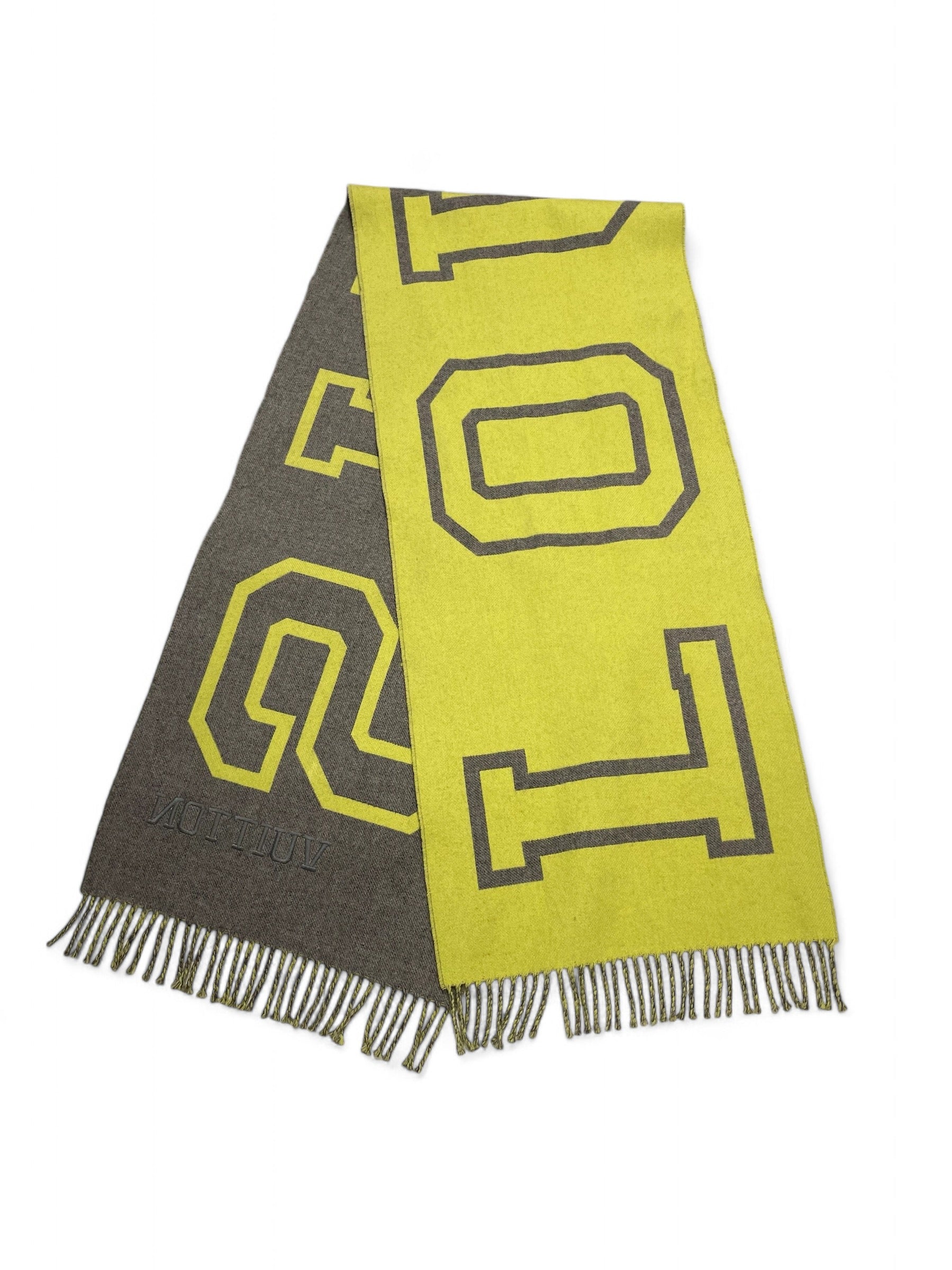 루이 비통 - 이중 색상 스카프