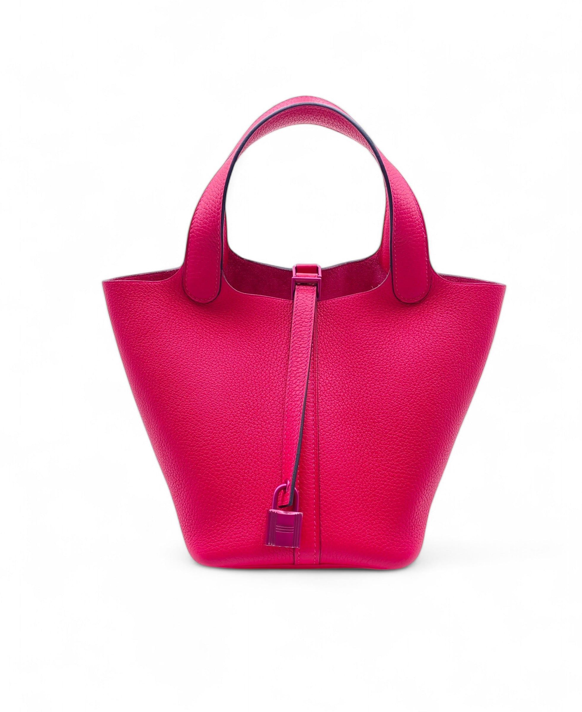 Hermès - Sac Picotin 18 Rose Mexico