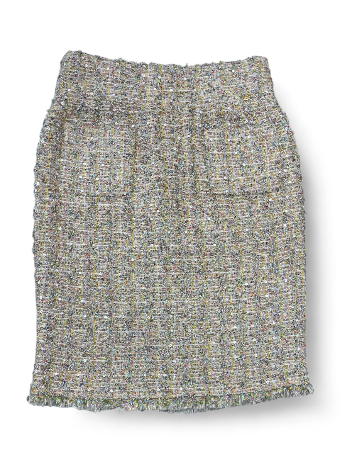 Chanel - Tweed-Rock T40