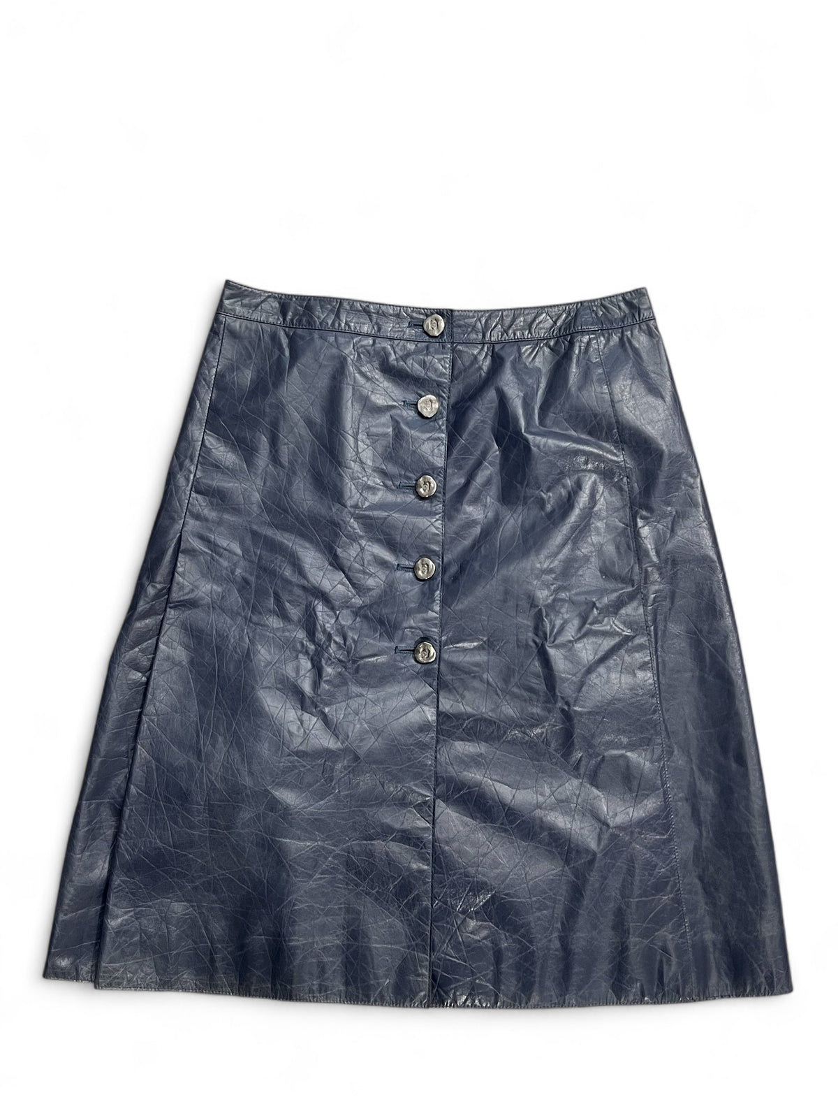 Chanel - Gonna in pelle T38