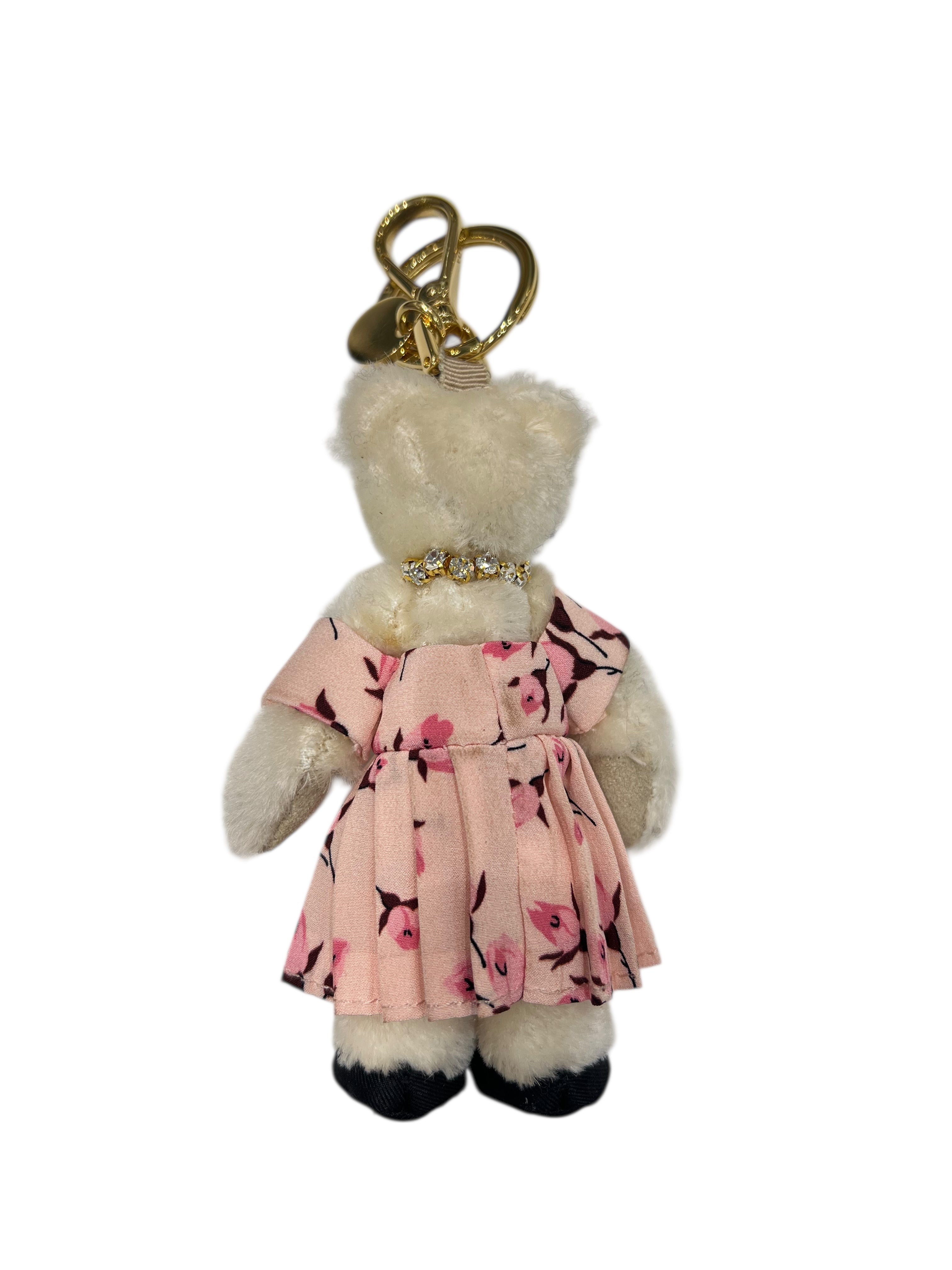 PRADA - porte clefs Teddy rose