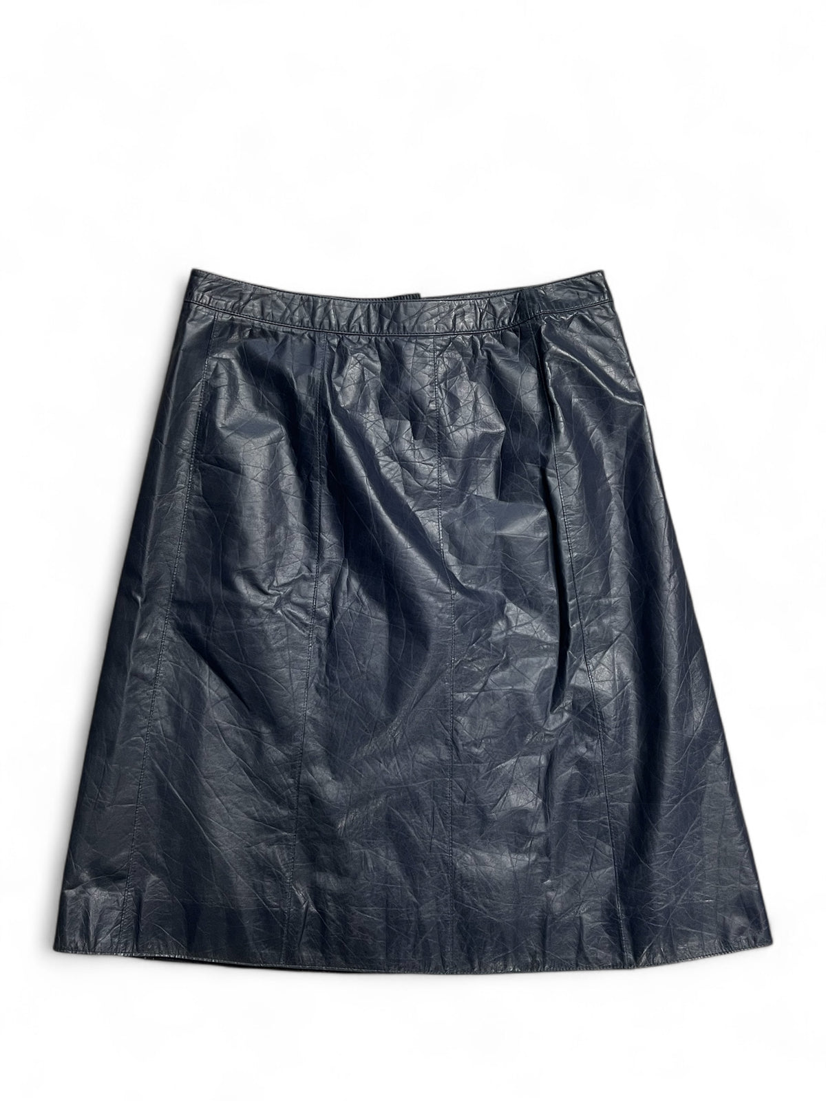 Chanel - Gonna in pelle T38