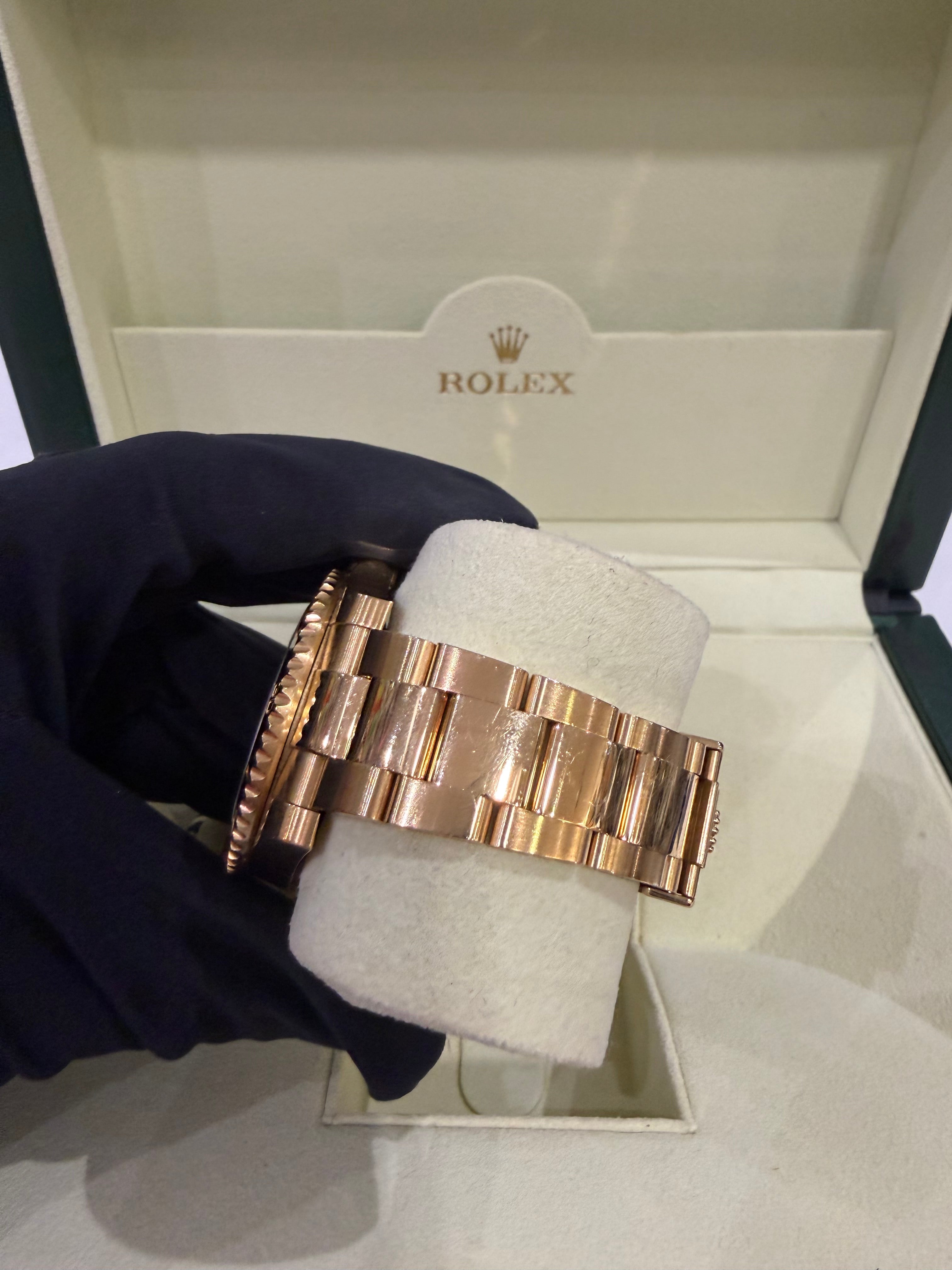 Rolex - Montre Submariner 40mm or jaune