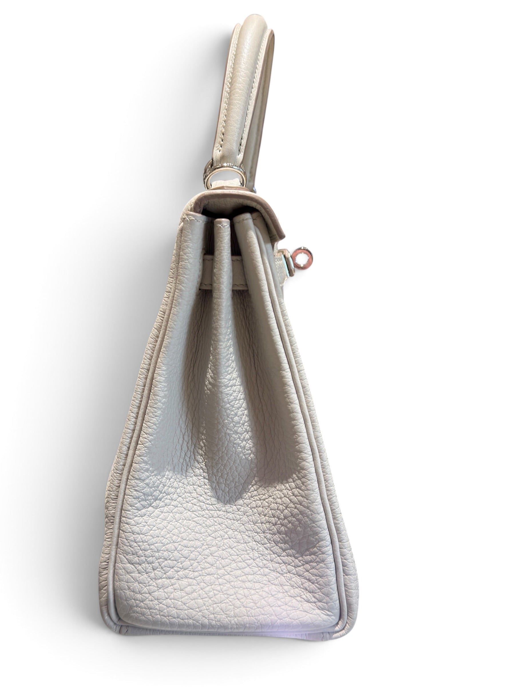 Hermès - Sac Kelly 25 Togo Béton
