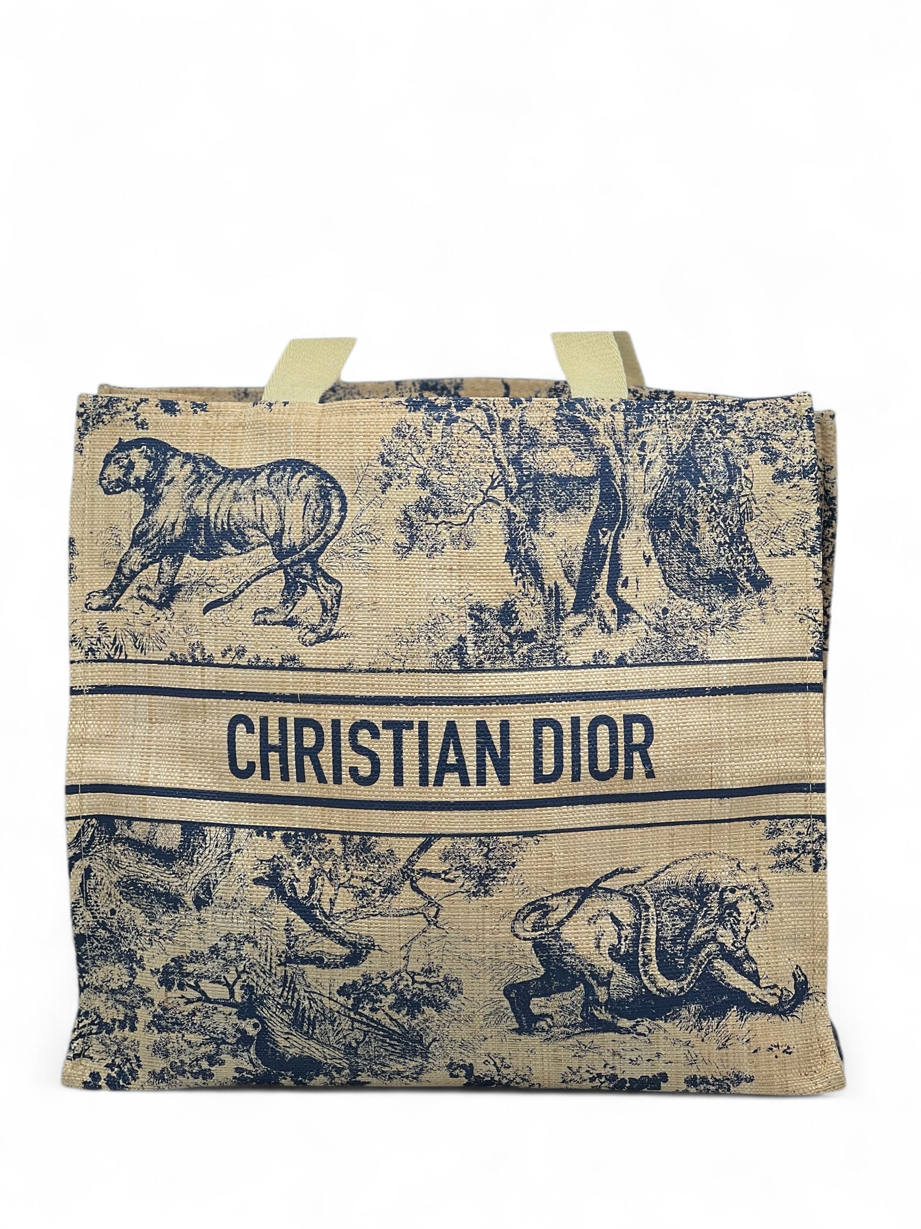 Dior – Bast-Einkaufstasche