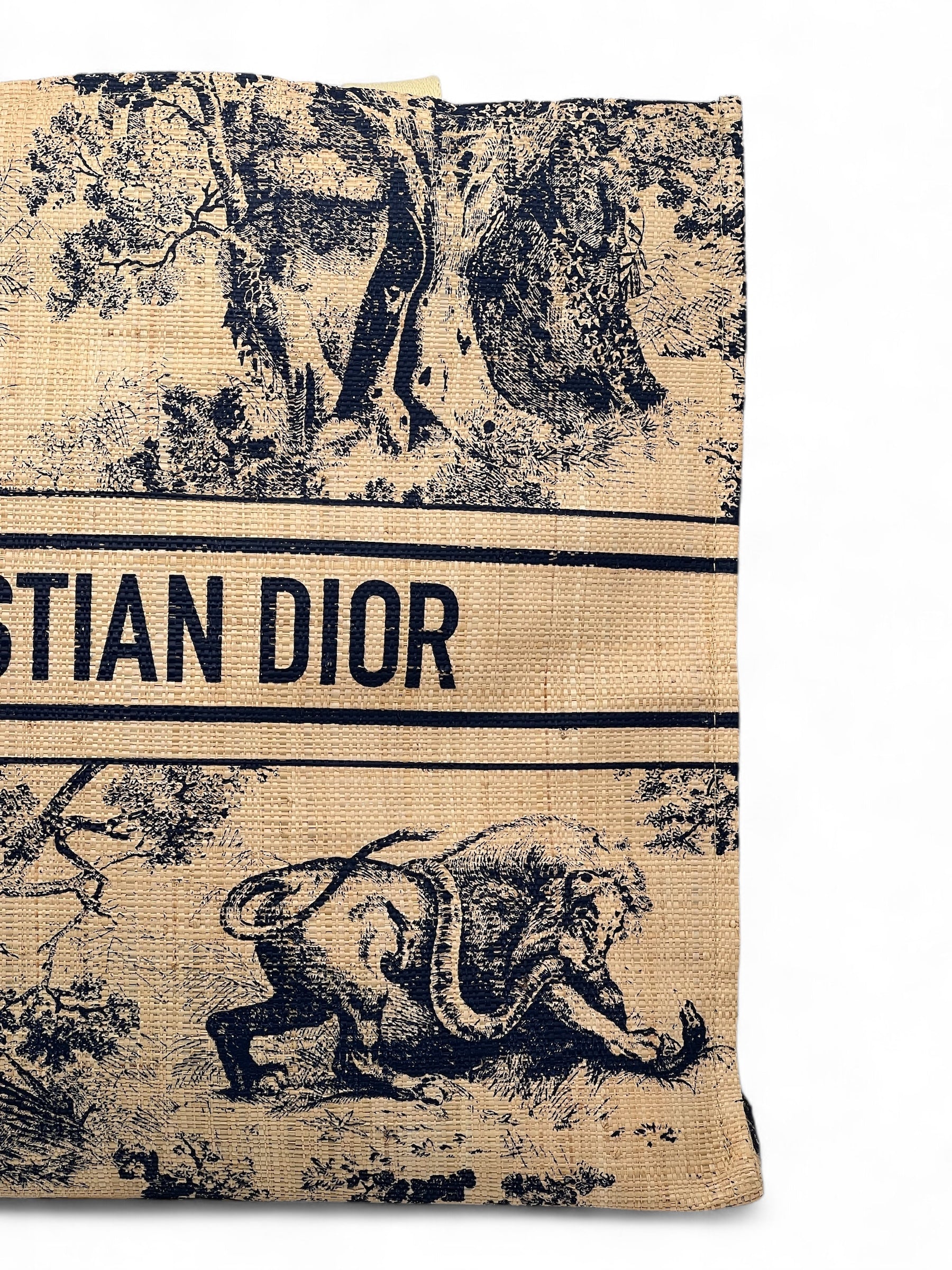 Dior – Bast-Einkaufstasche