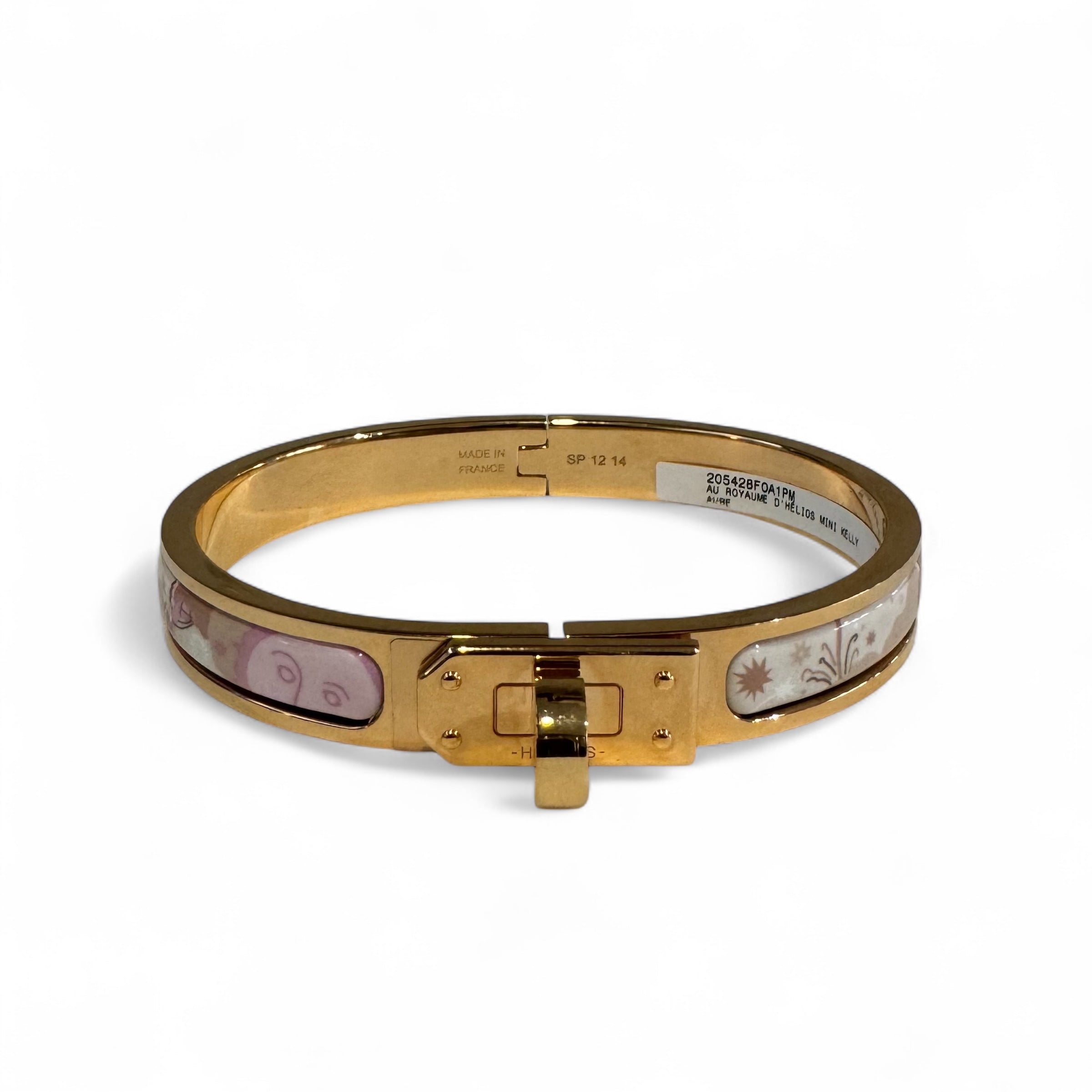 Hermès - Bracelet Mini Clic Kelly Au Royaume d’Hélios PM