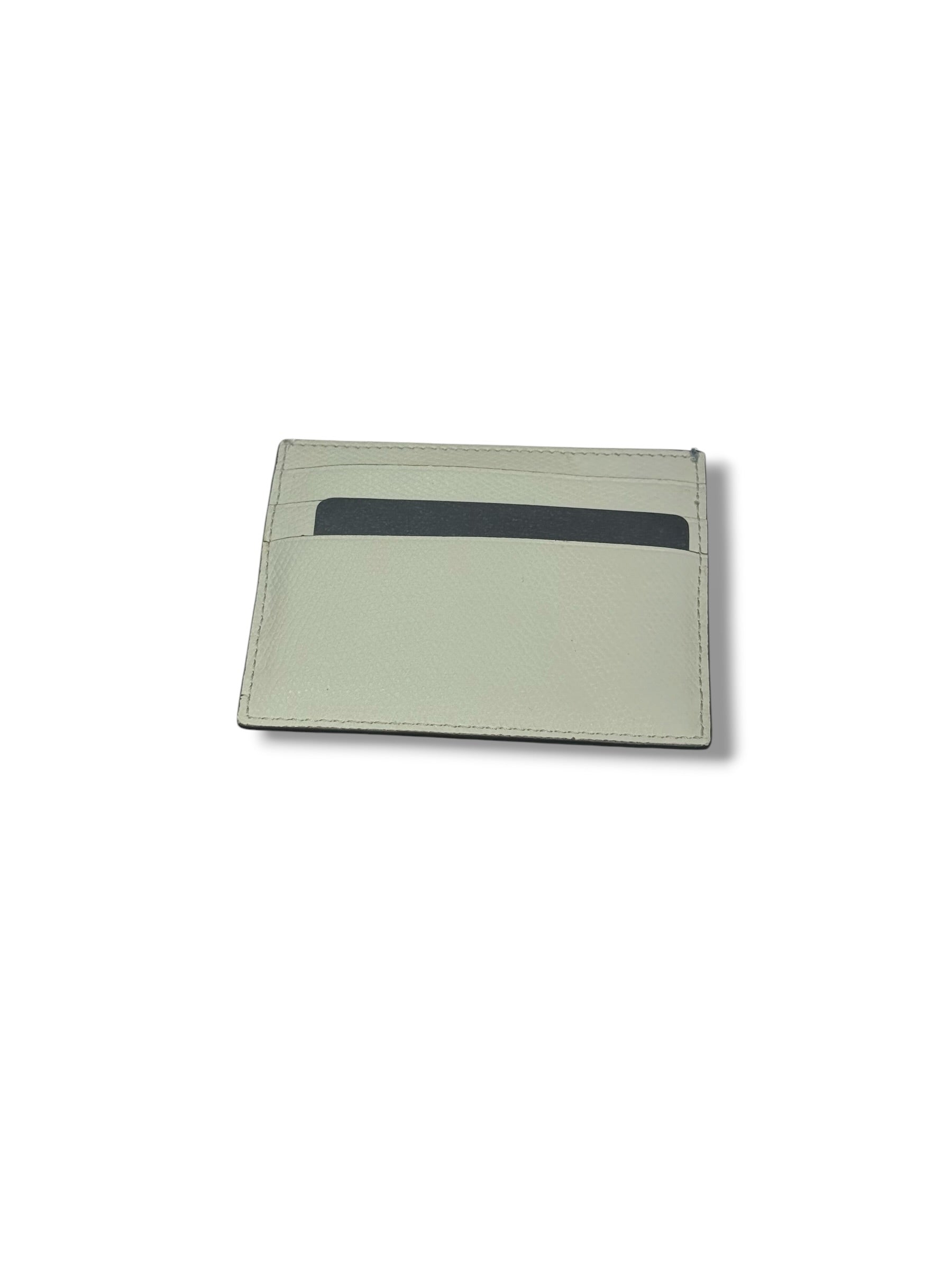 Fendi - porte-cartes FF craie