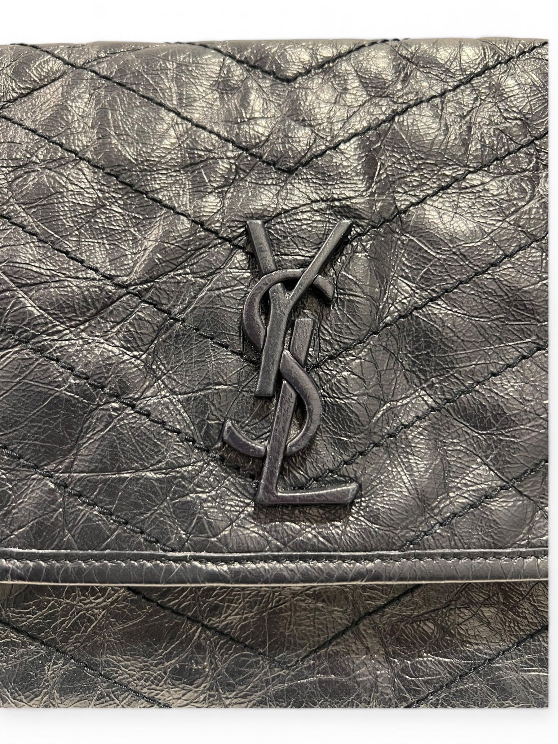 Saint Laurent Sac Bandoulière en Cuir Niki | Les Folies d’Eugénie