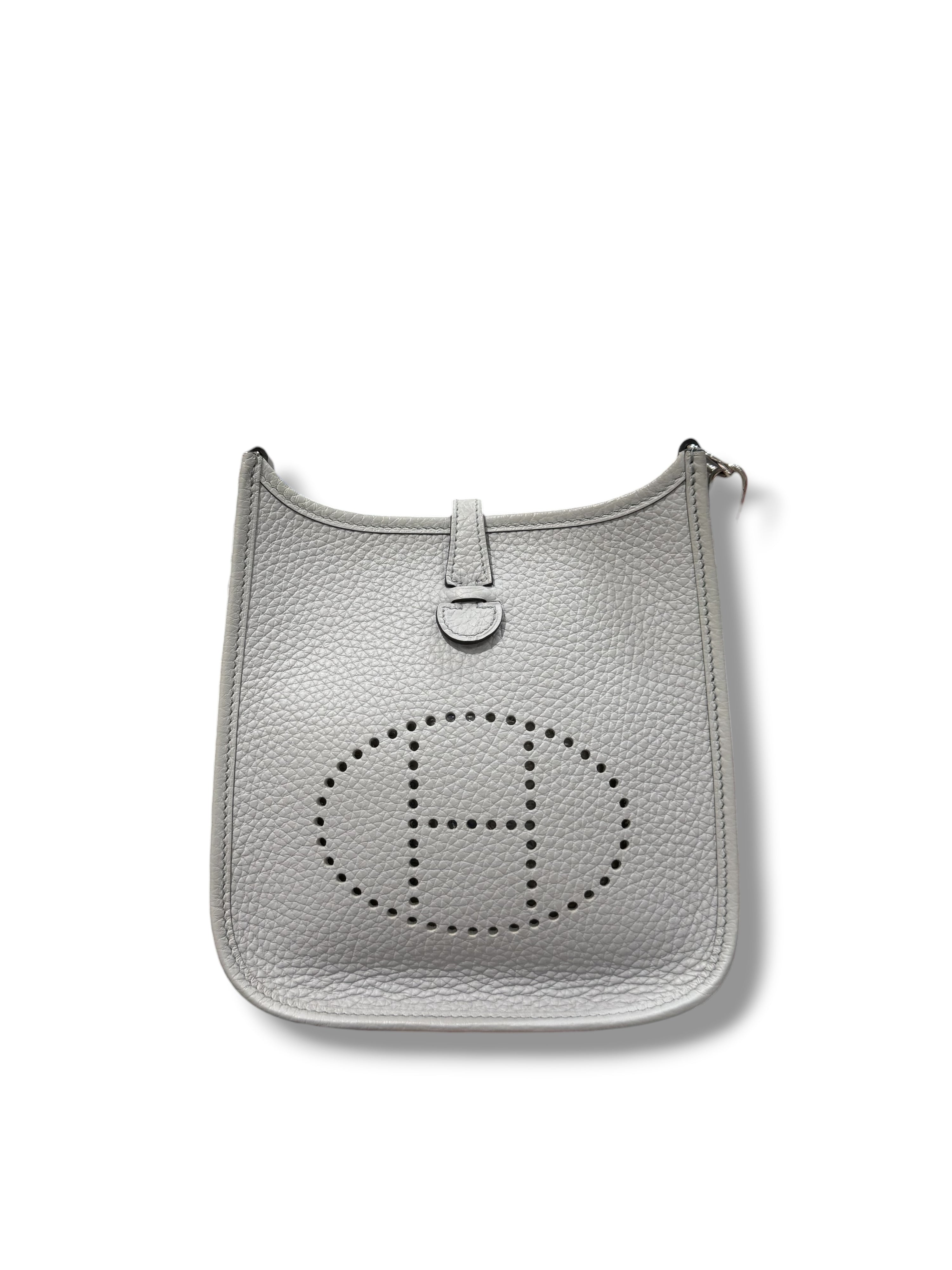 Hermès – Evelyne 16 Tasche in Hellblau, PHW