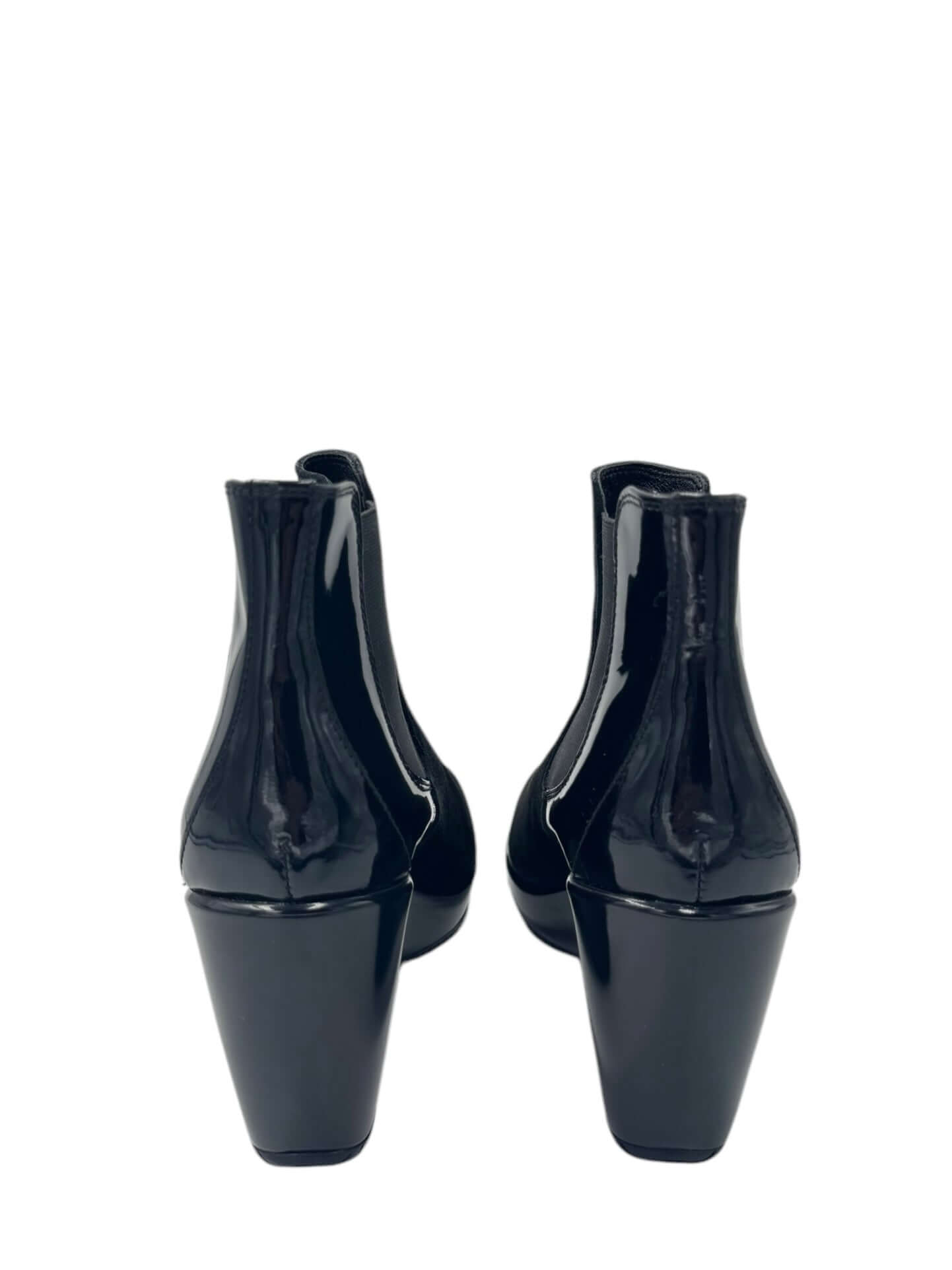 Hogan - Black Ankle Boots Size 37.5