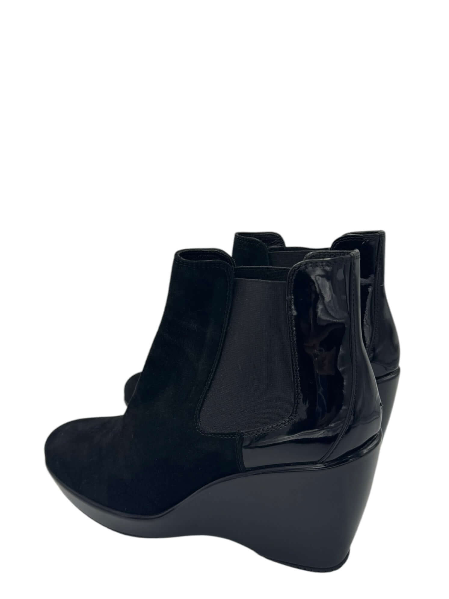 Hogan - Black Ankle Boots Size 37.5