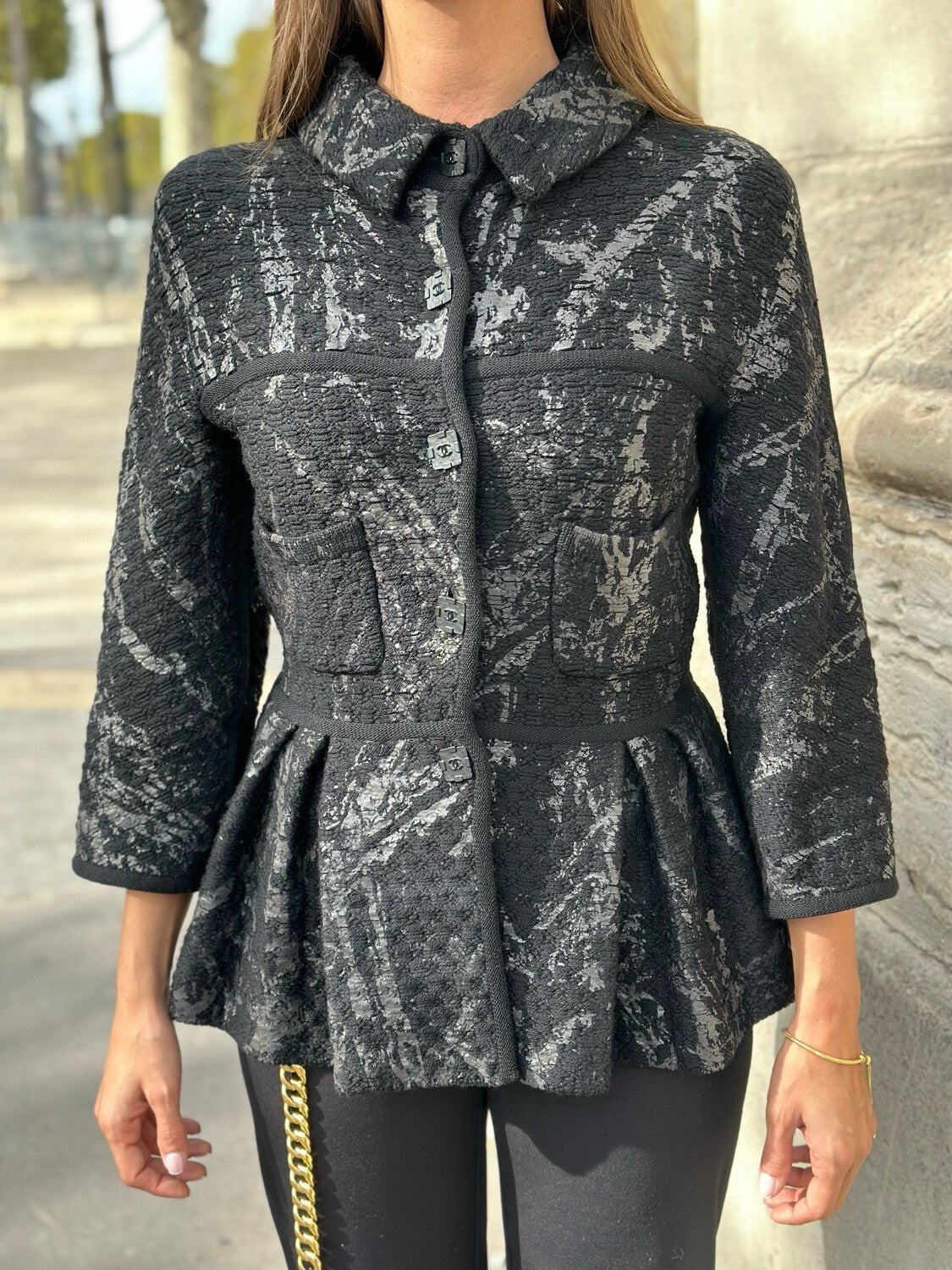 Chanel – Strickjacke T38