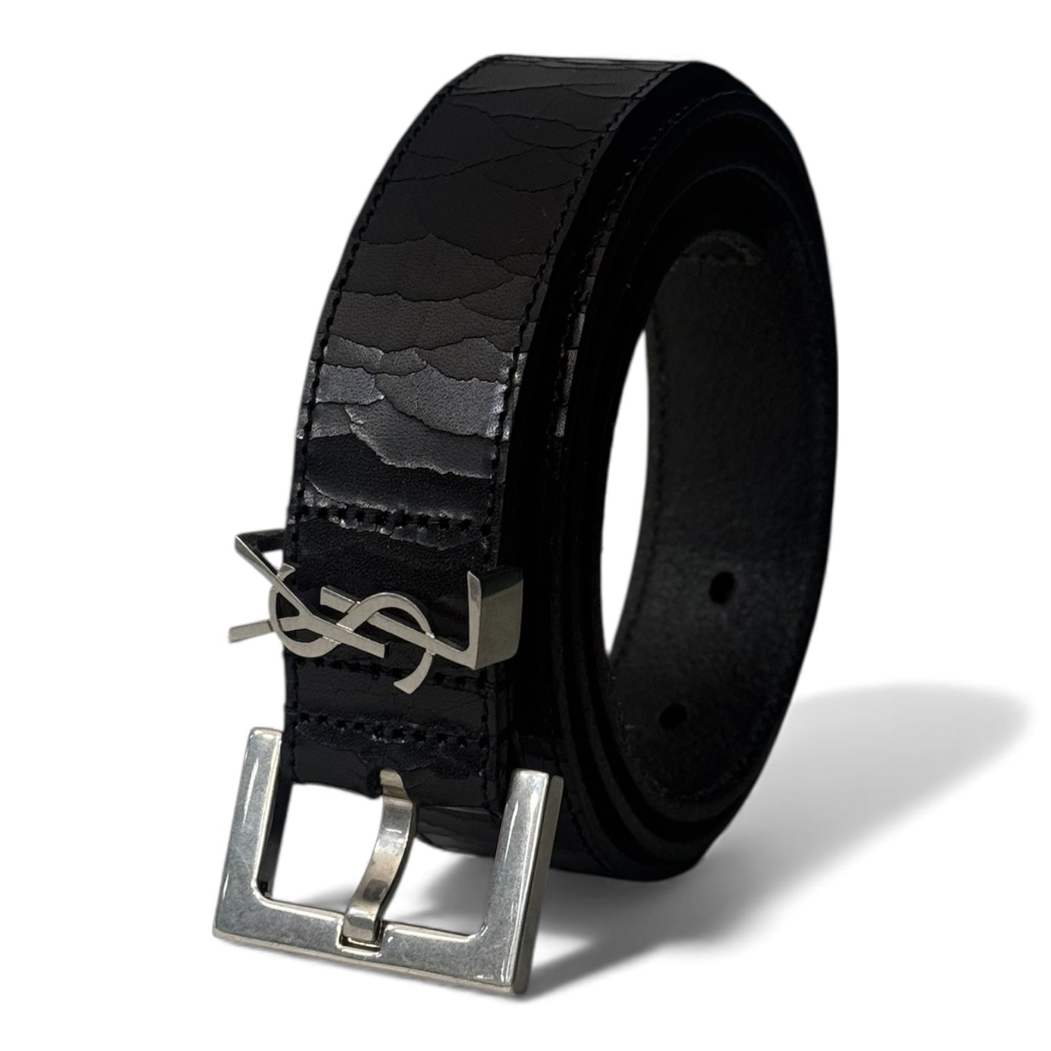 Saint Laurent - Ceinture logo