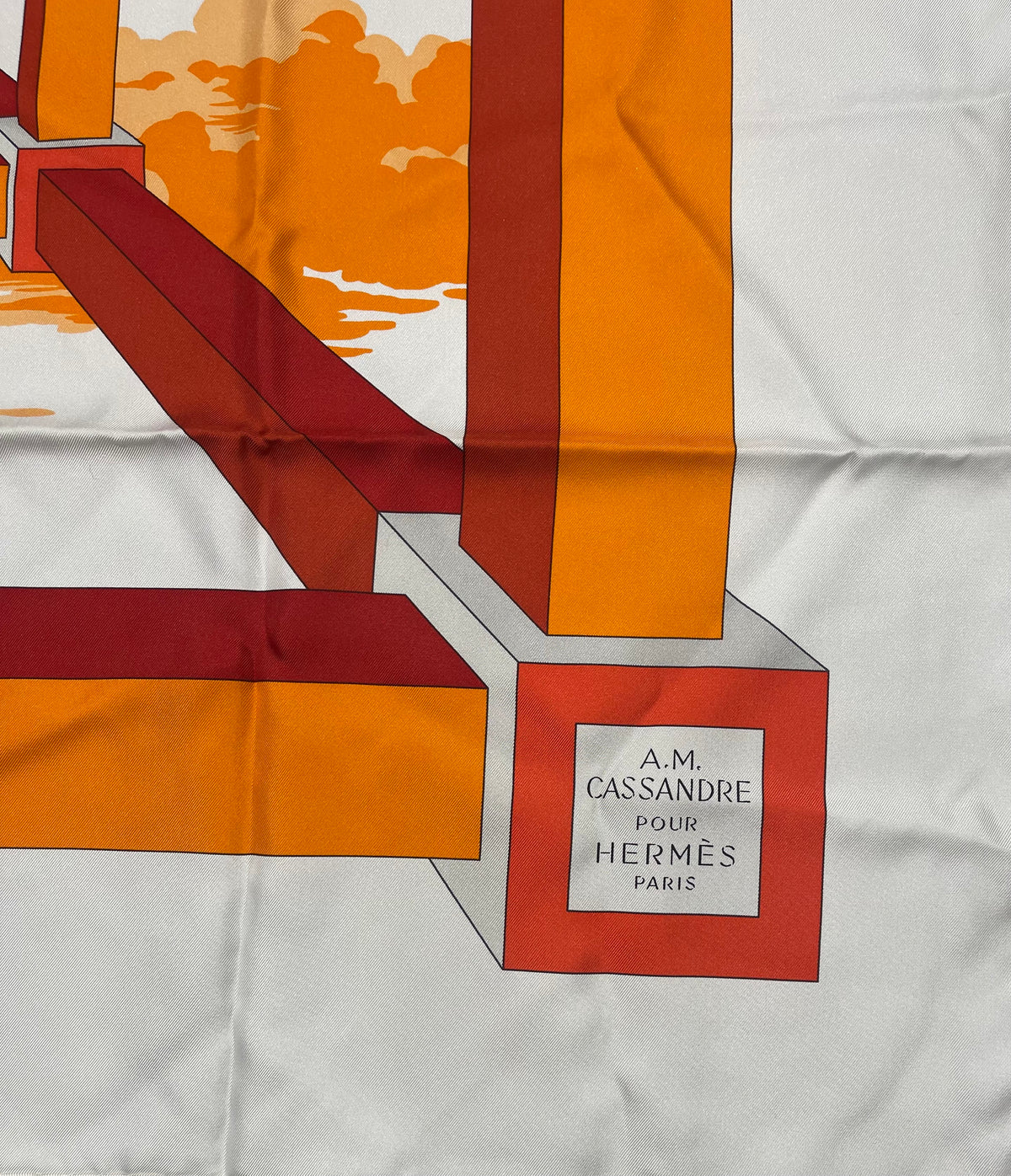 Hermès - Carré 90 « Perspective »