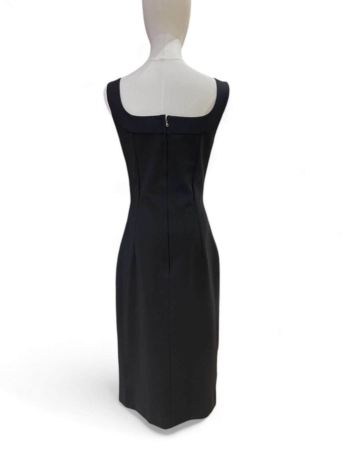 Dolce & Gabbana - Robe longue noire T42
