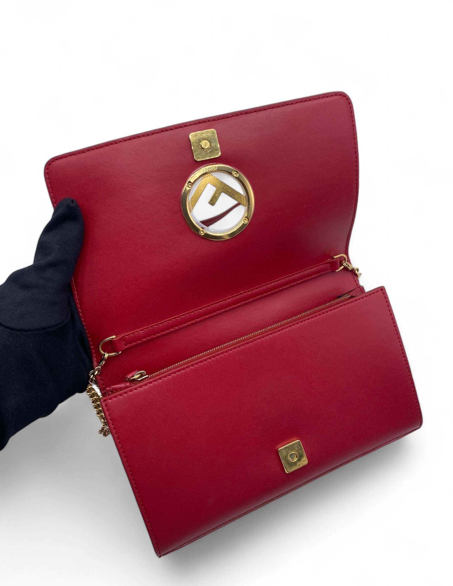 Fendi - Rote Clutch Tasche