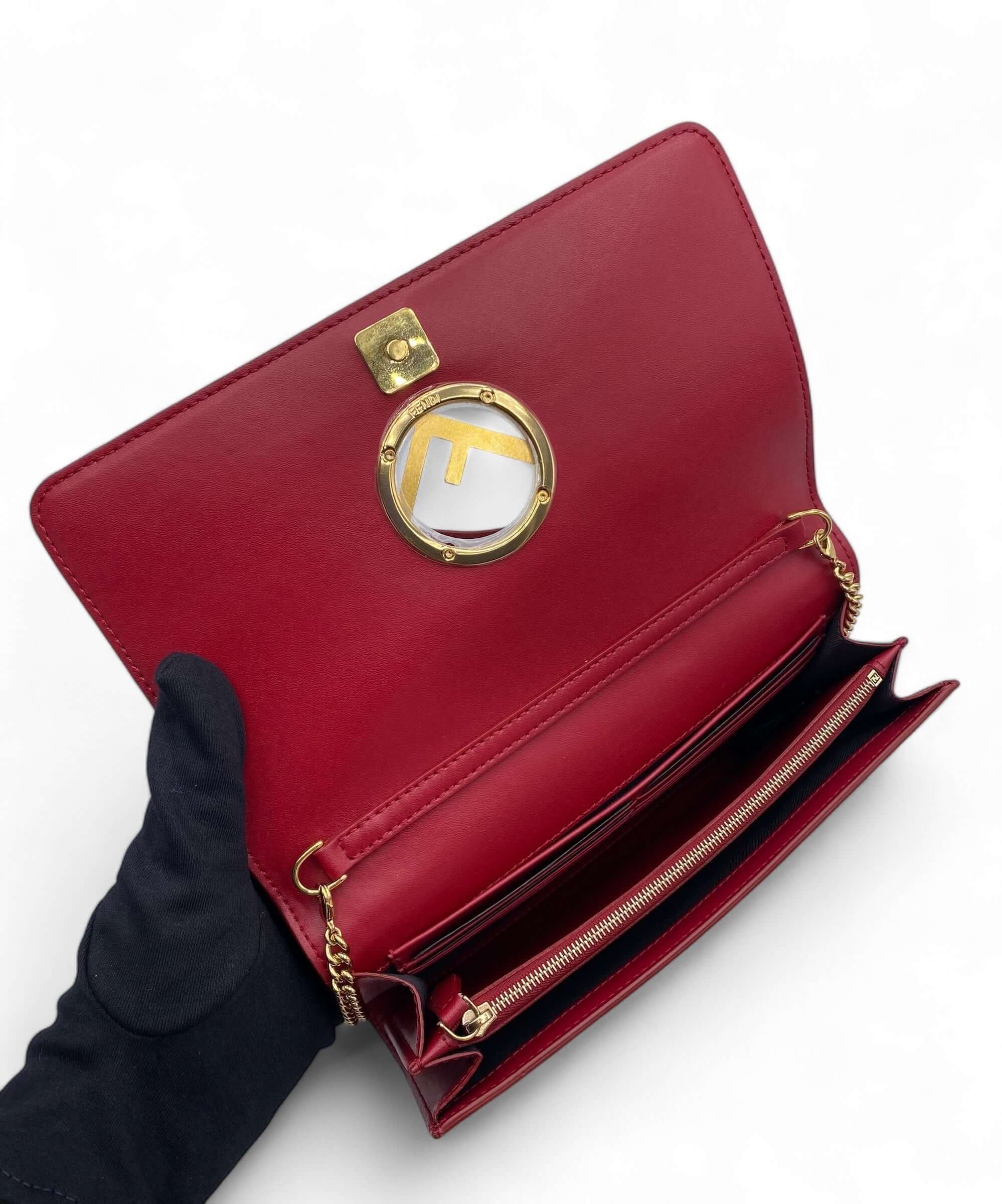 Fendi - Rote Clutch Tasche