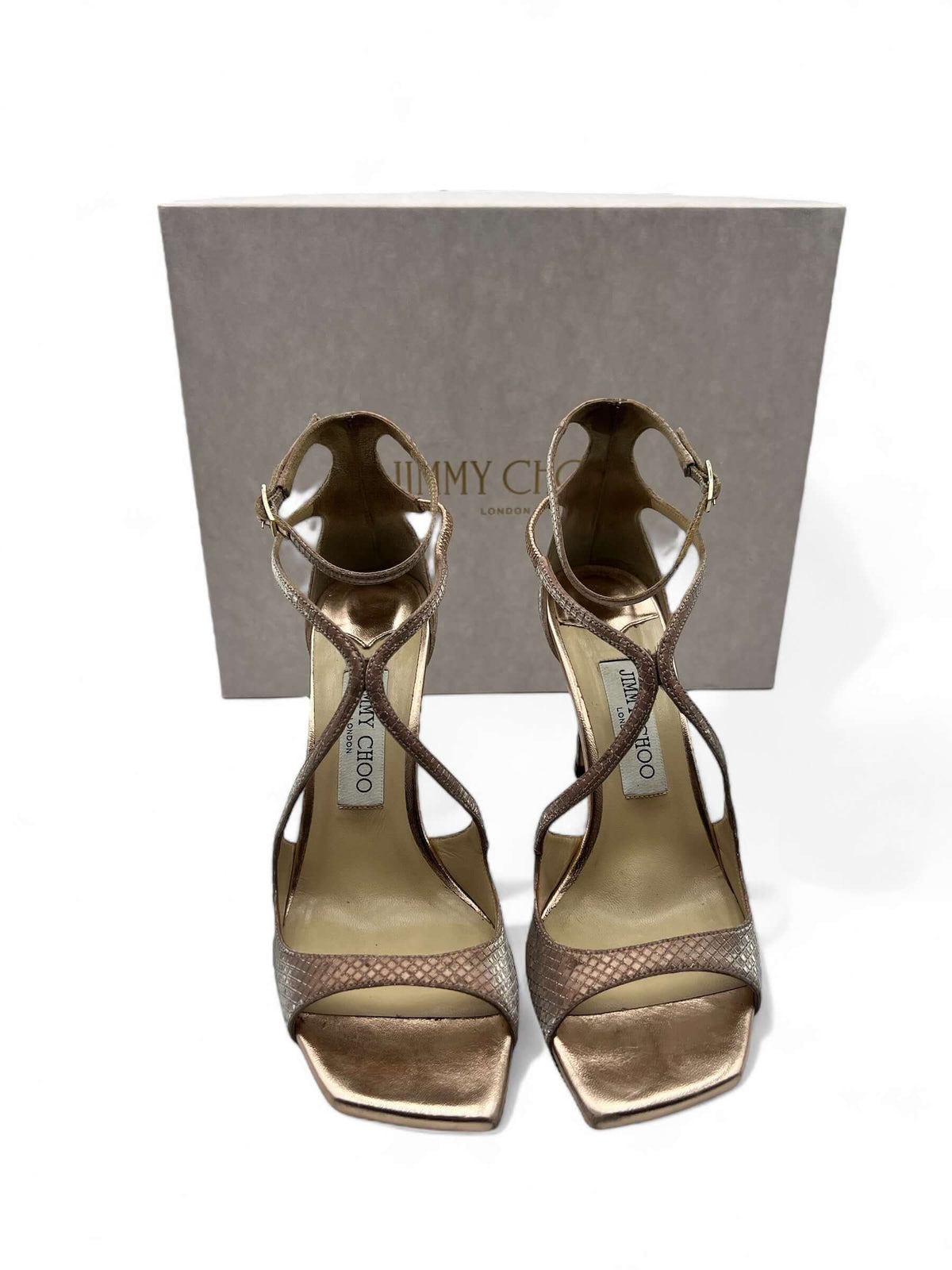 Jimmy Choo - Pumps Schuppenmuster Gr. 37,5