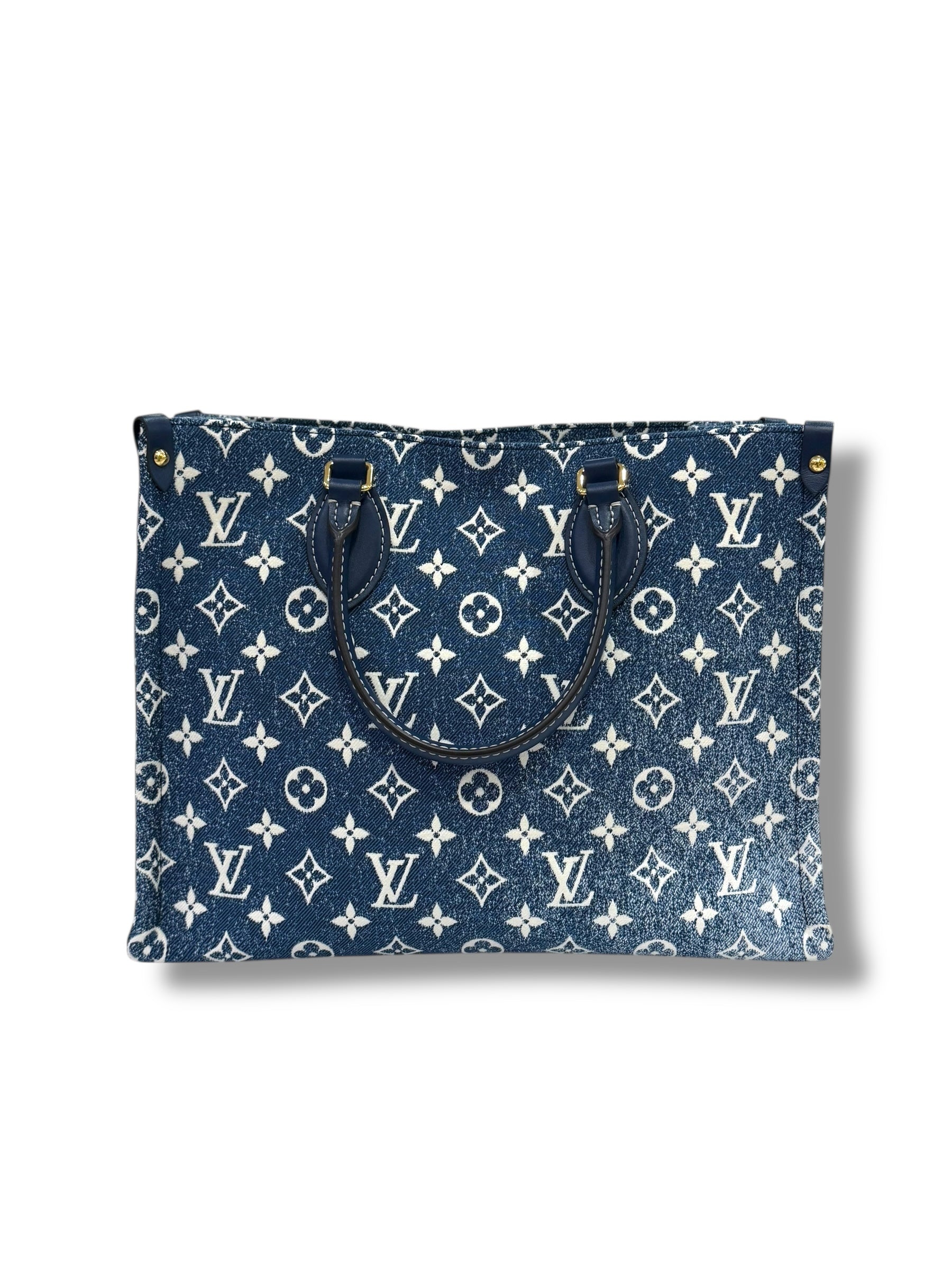 Louis Vuitton - Sac cabas on the Go demin Limited Edition