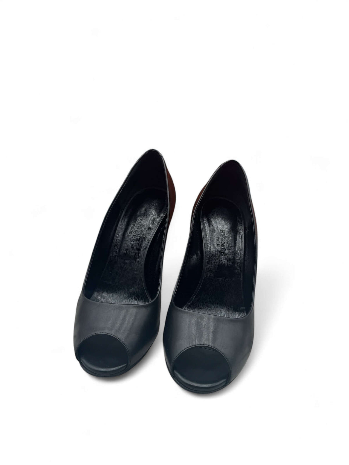 Hermès - Décolleté nere T36