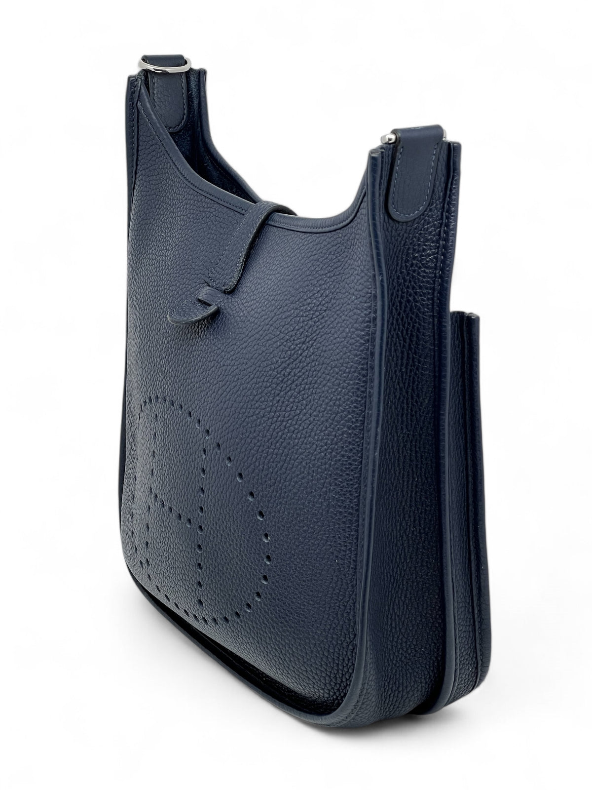 Hermès - Borsa Evelyne III blu notte