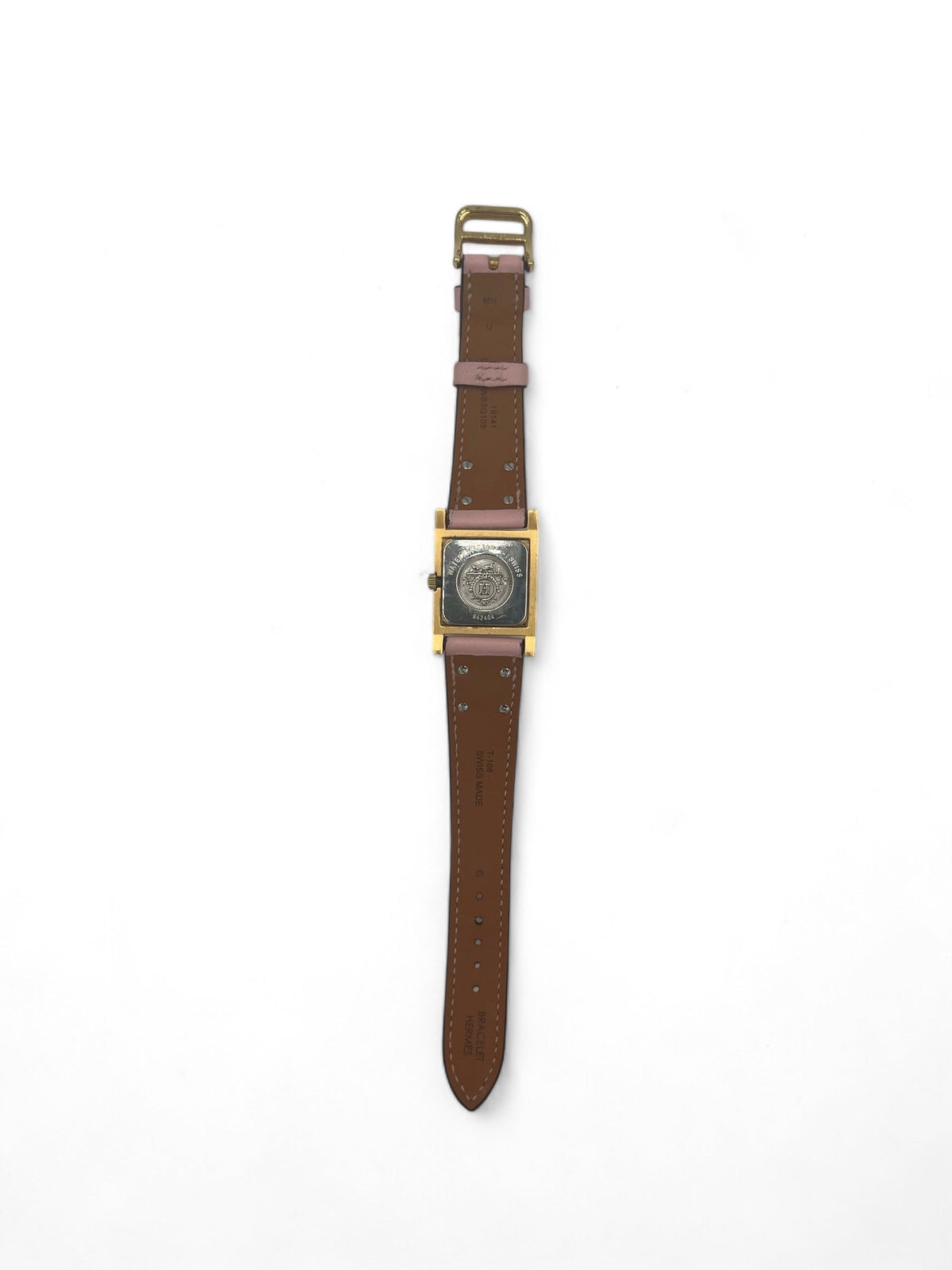 Hermès - Médor pink watch