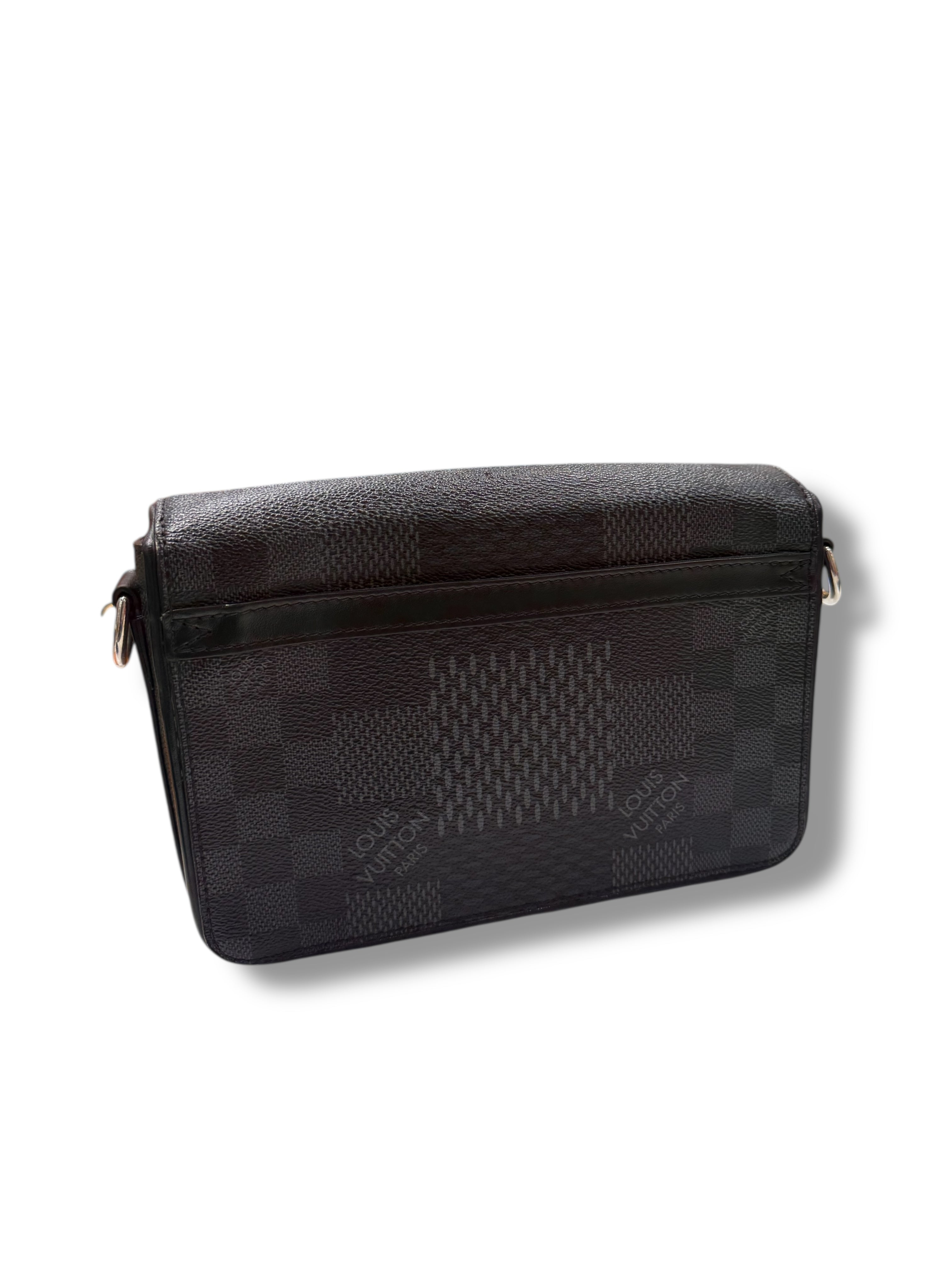 Louis Vuitton - Sac Messenger damier graphite