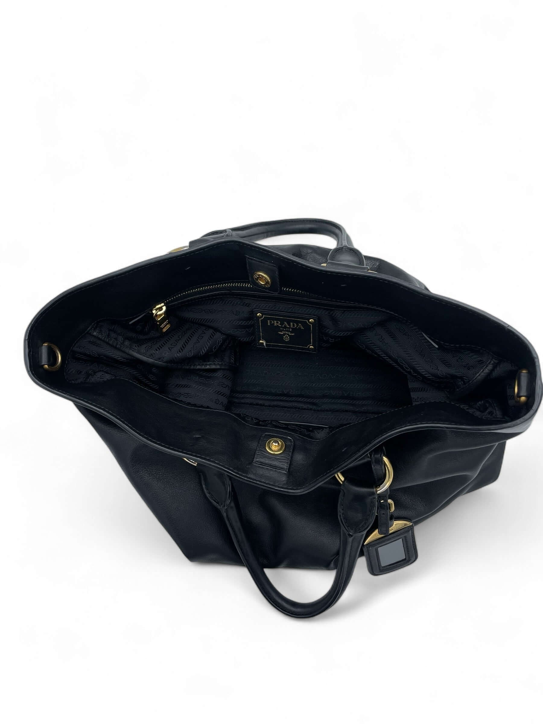 프라다 - 카바스 쇼핑 토트