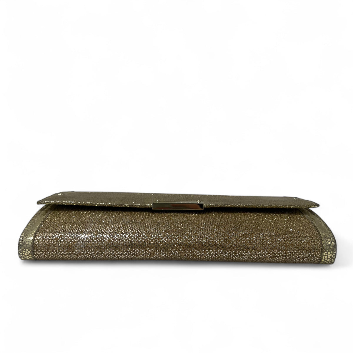 Jimmy Choo - Goldene Pailletten-Handtasche