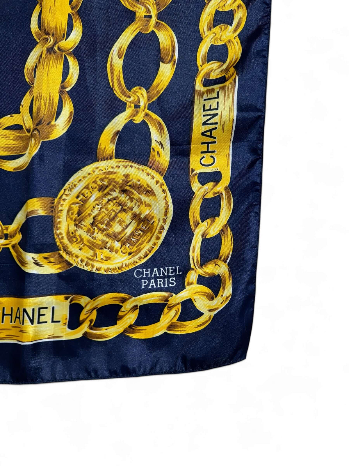 Chanel - Foulard blu