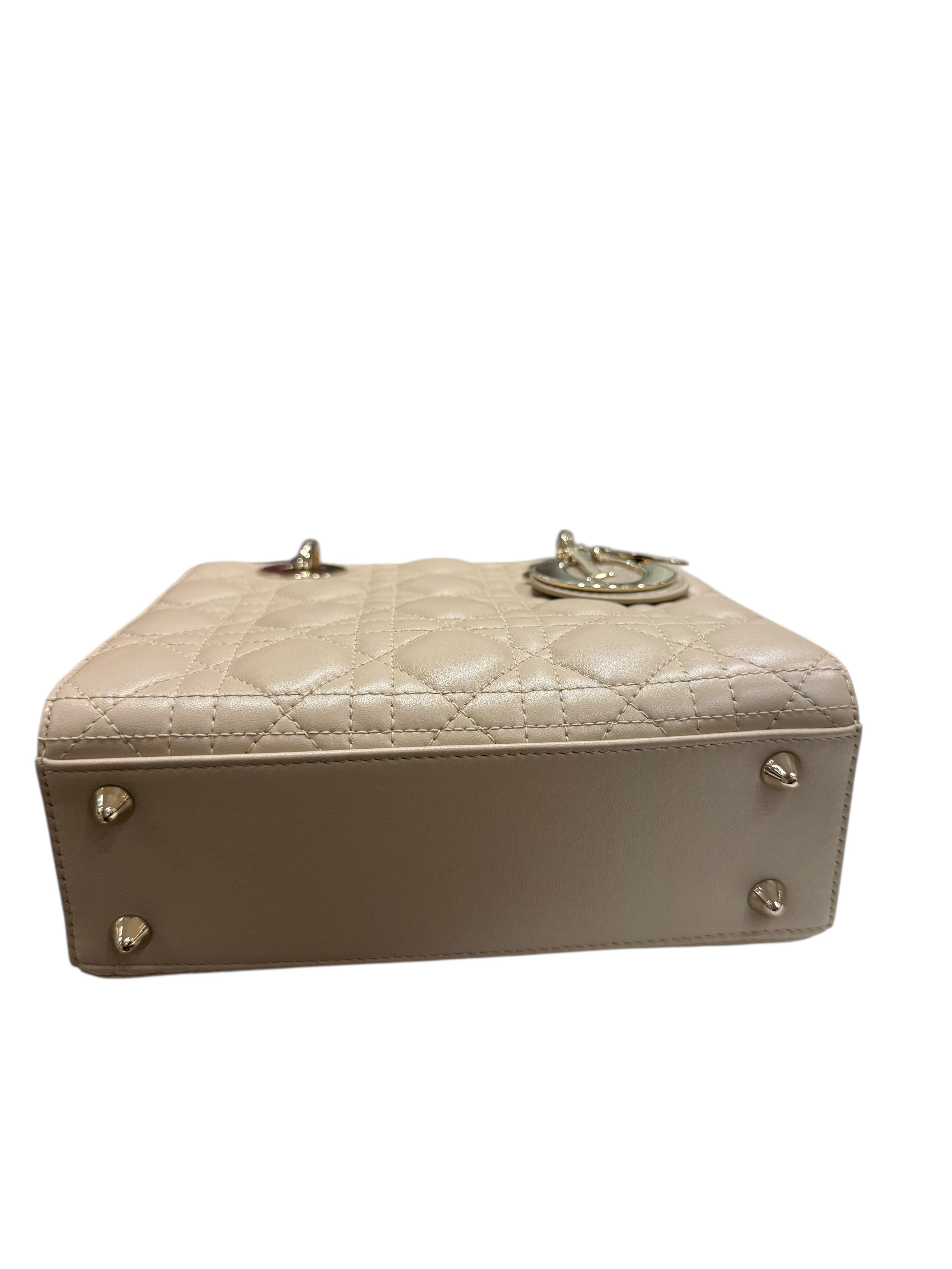 Christian Dior - Sac Lady Dior small ABC beige