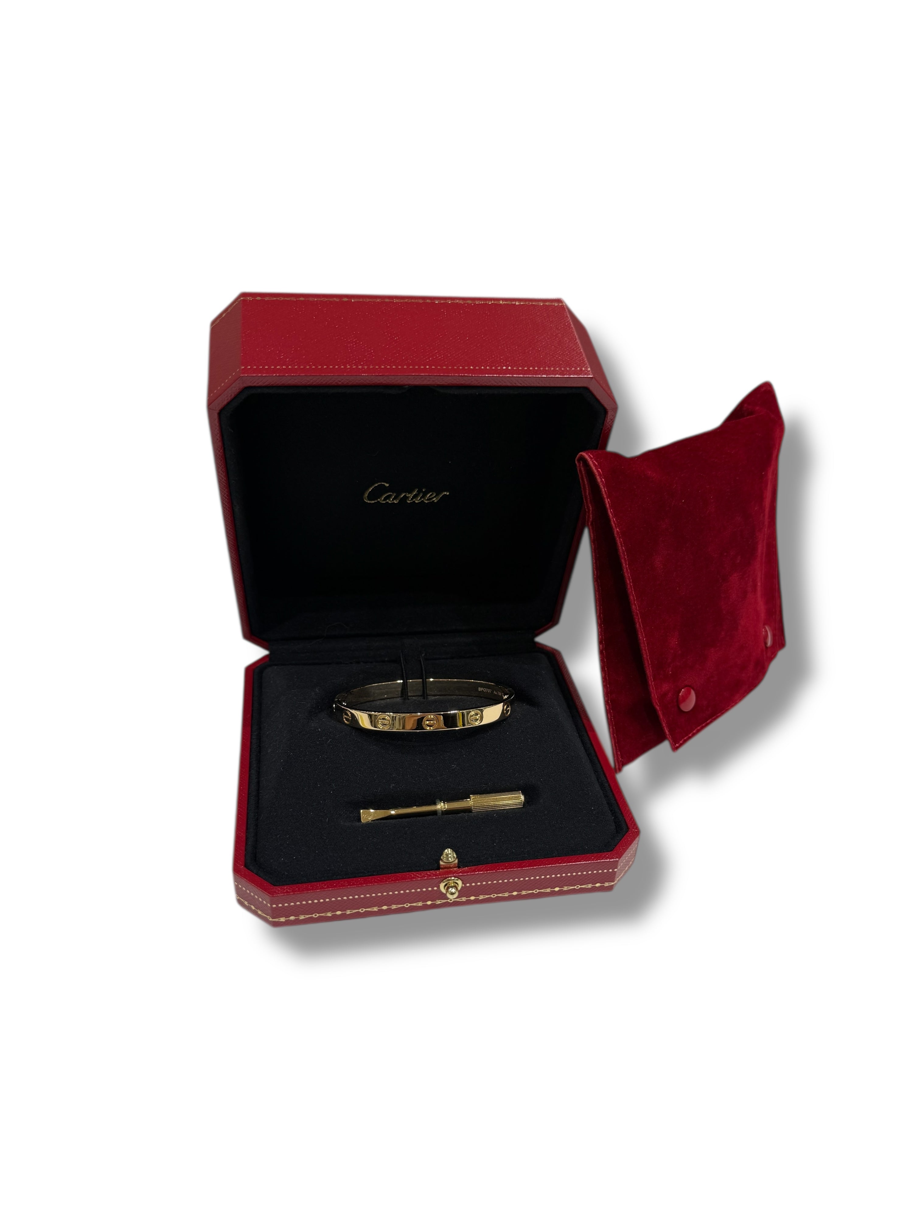 Cartier - Bracelet Love classique or jaune T17