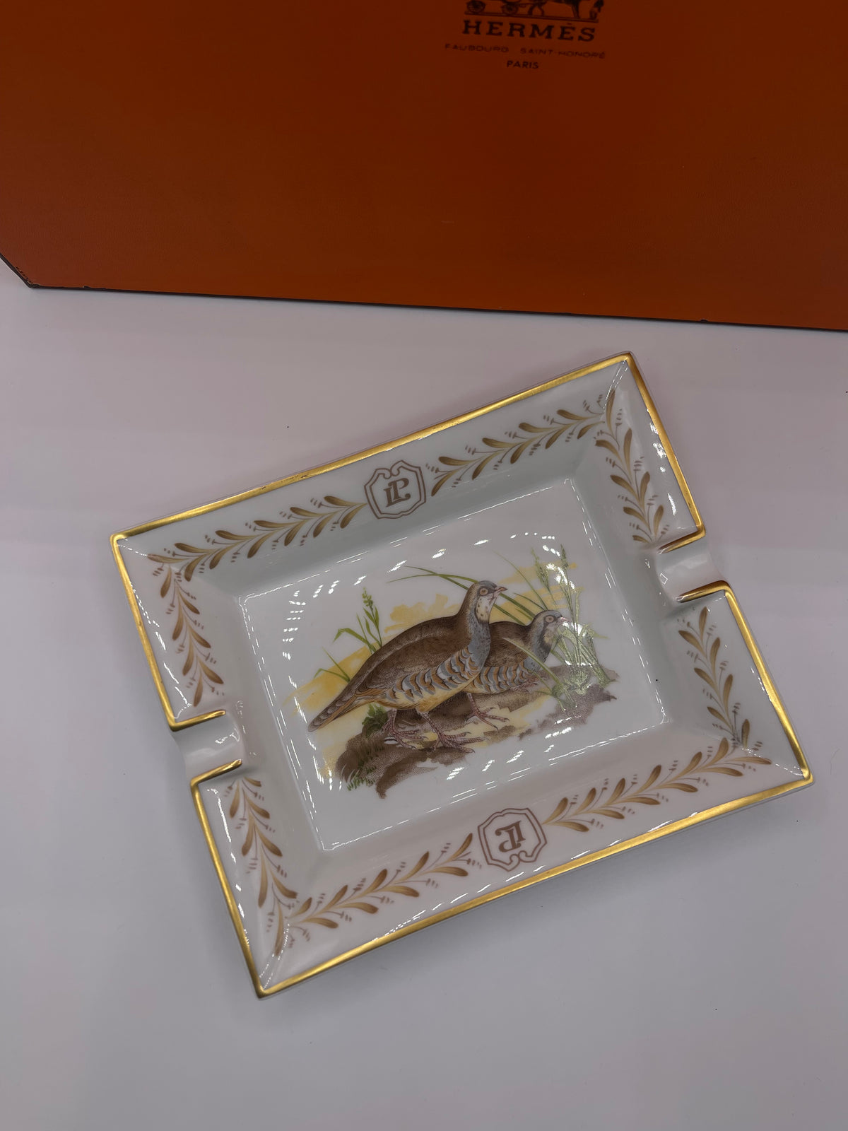 Hermès - Laurent Perrier catchall tray