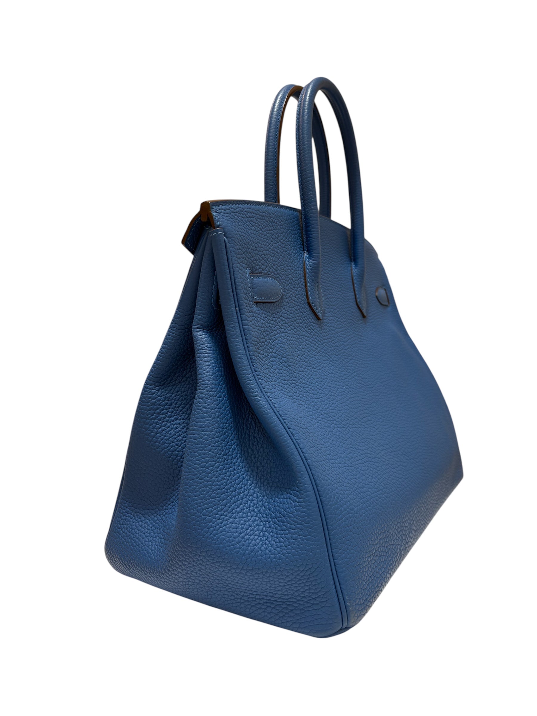 Hermès - Birkin 35 Bleu Mykonos