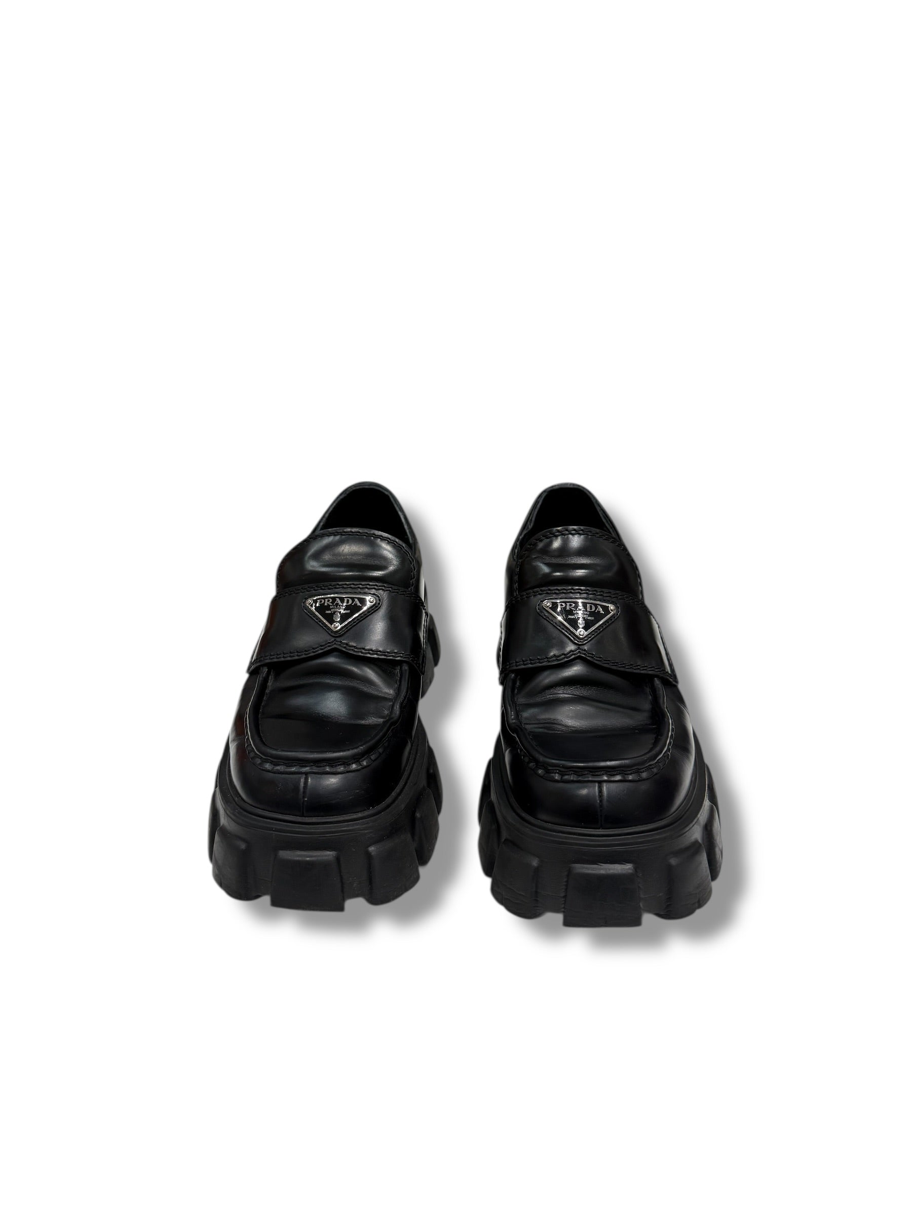 Prada Mocassin Monolith T40,5 | Les Folies d’Eugénie