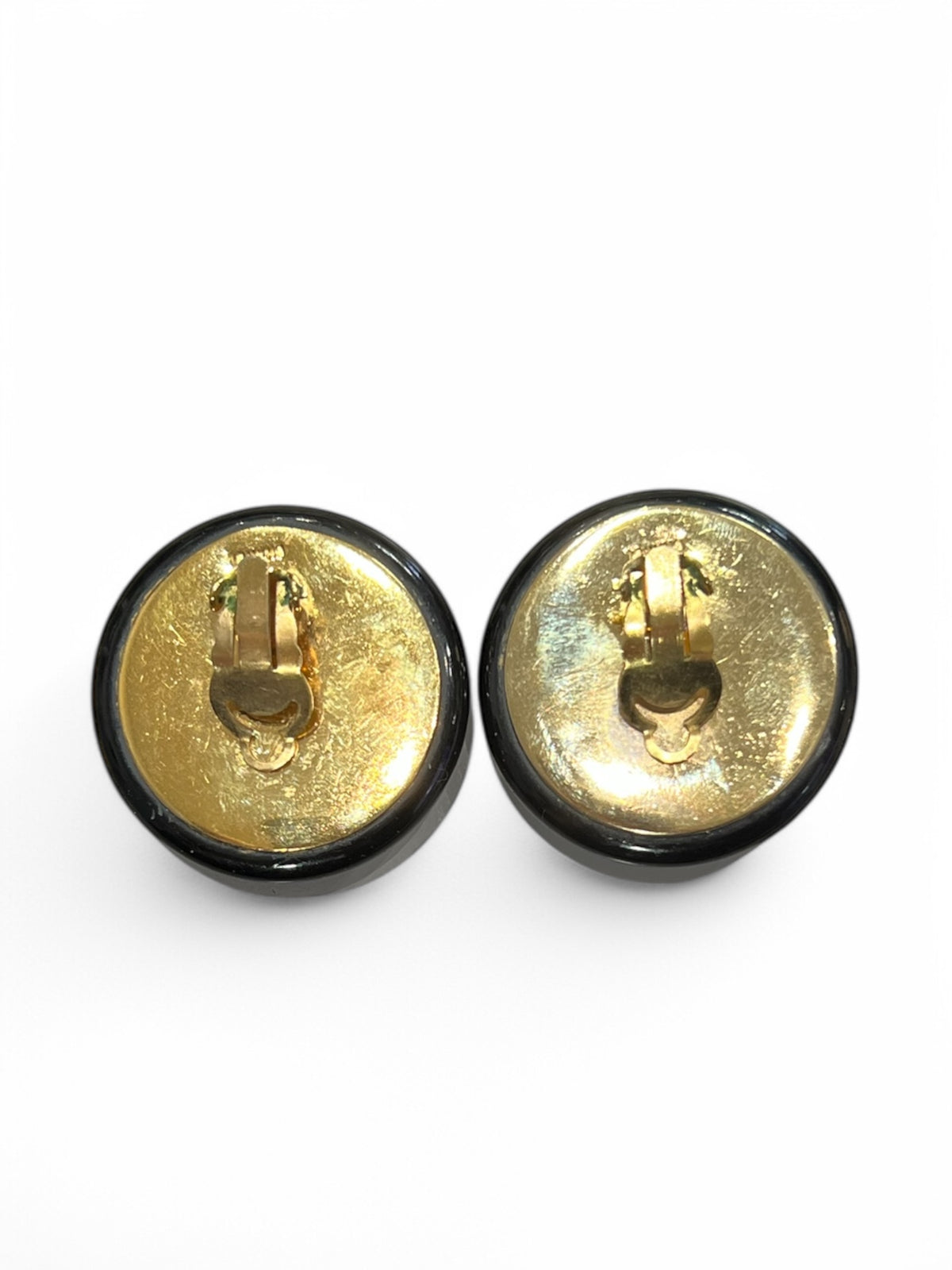 Chanel - CC clip-on earrings