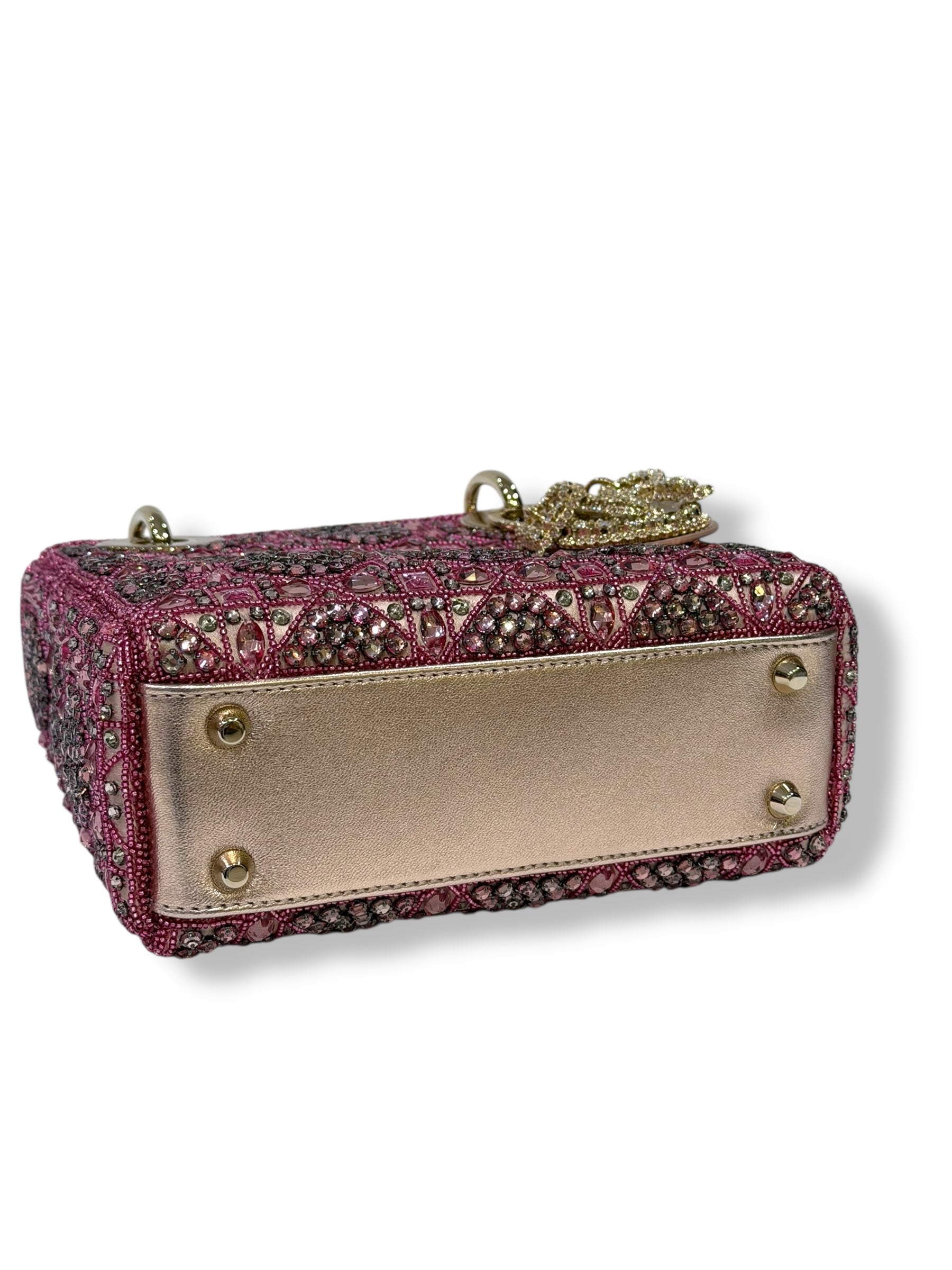 Dior - Sac Lady Dior Mini full strass