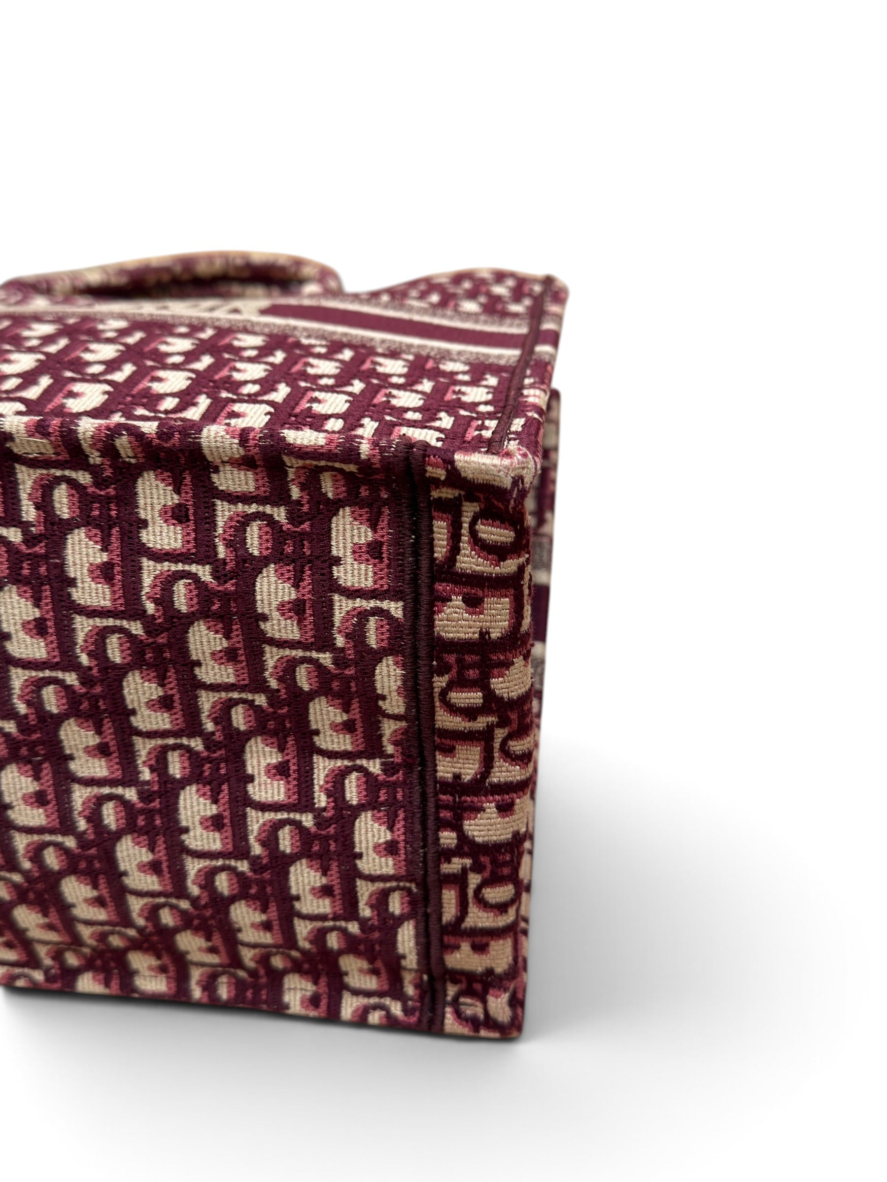 Dior - Sac Cabas Book Tote Bordeaux